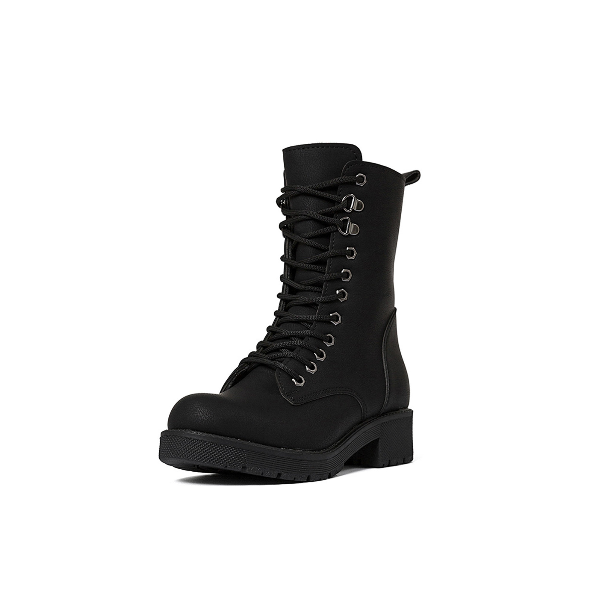 Anfibi Midi Sole Sisterss Con Zip Neri Sole Sisters vista2