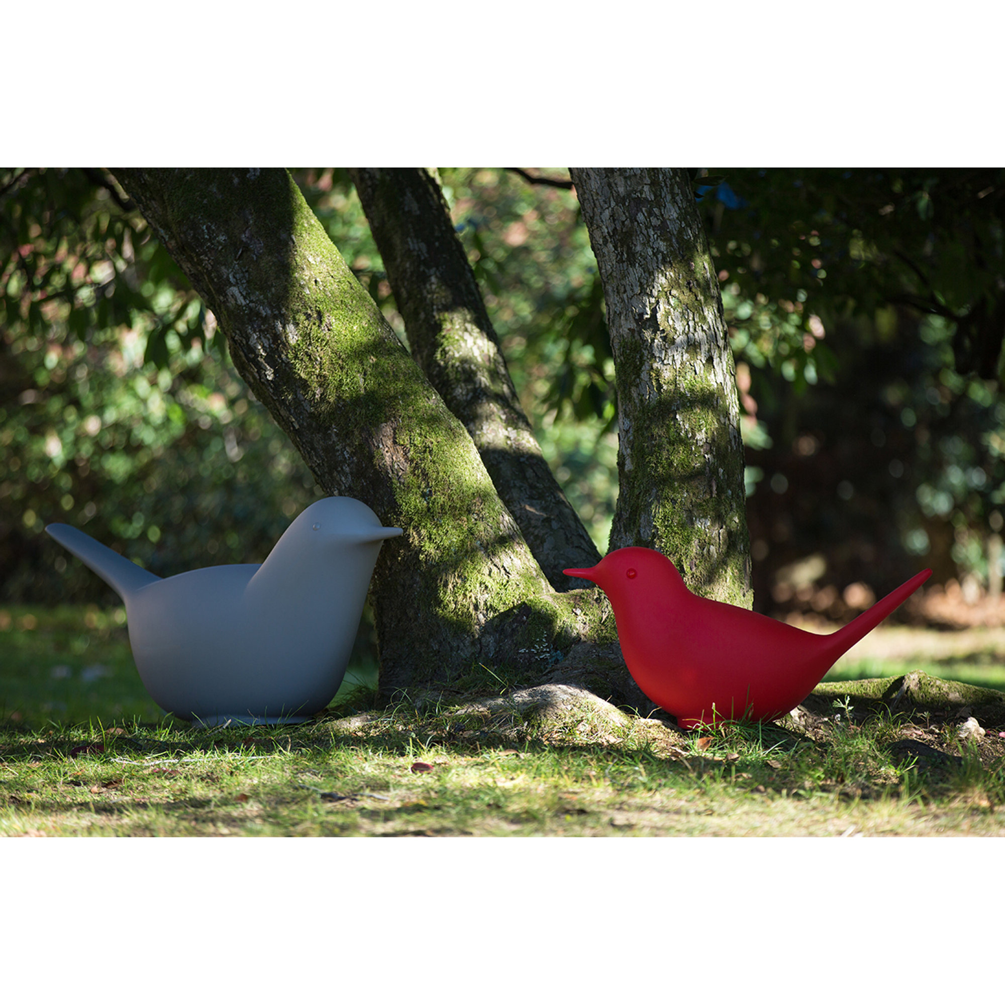 Complemento decorativo Pulcino, colore rosso Serralunga vista1
