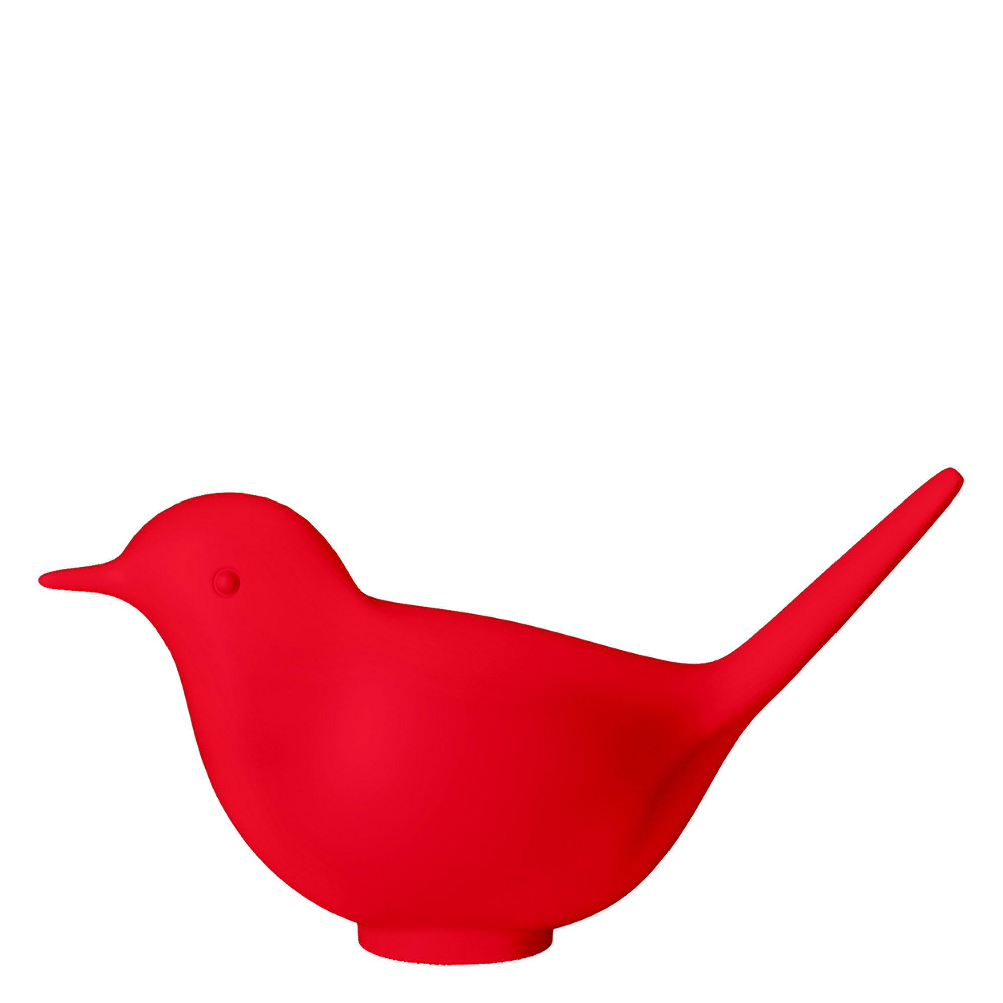 Complemento decorativo Pulcino, colore rosso Serralunga vista0