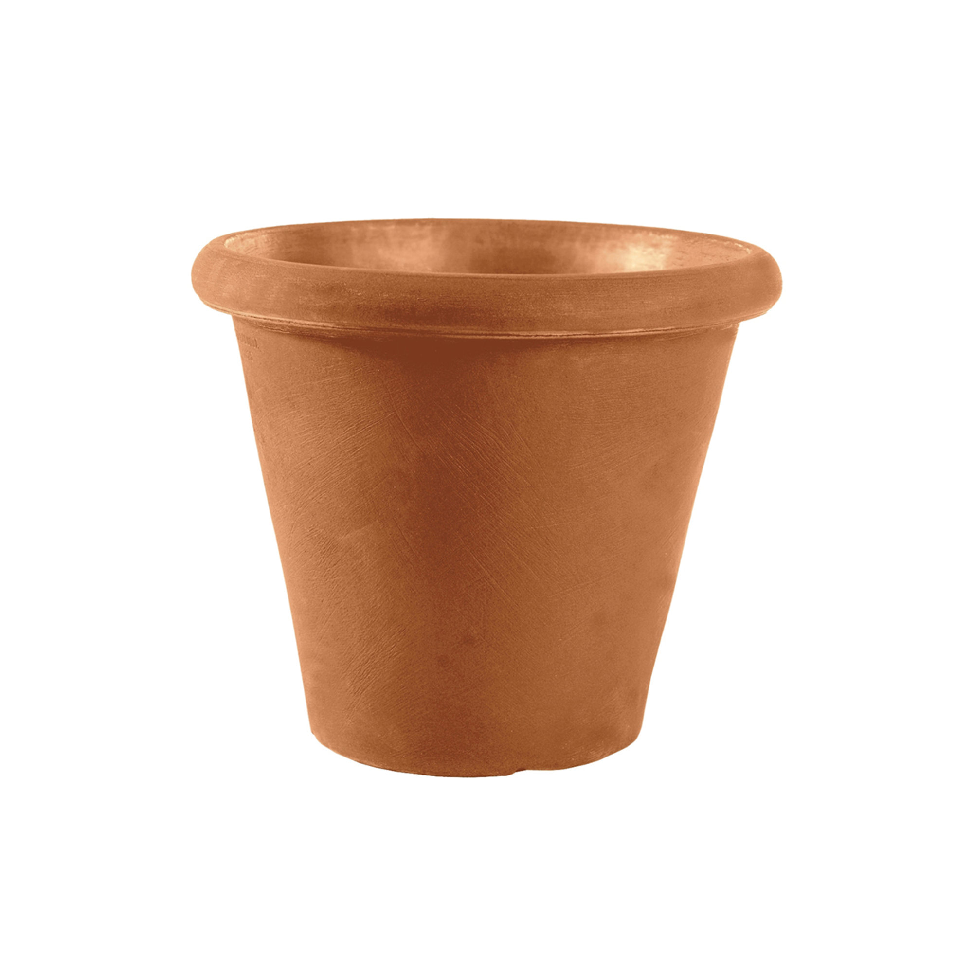 Vaso Camelia Ø39,5, colore terracotta toscana Serralunga vista0
