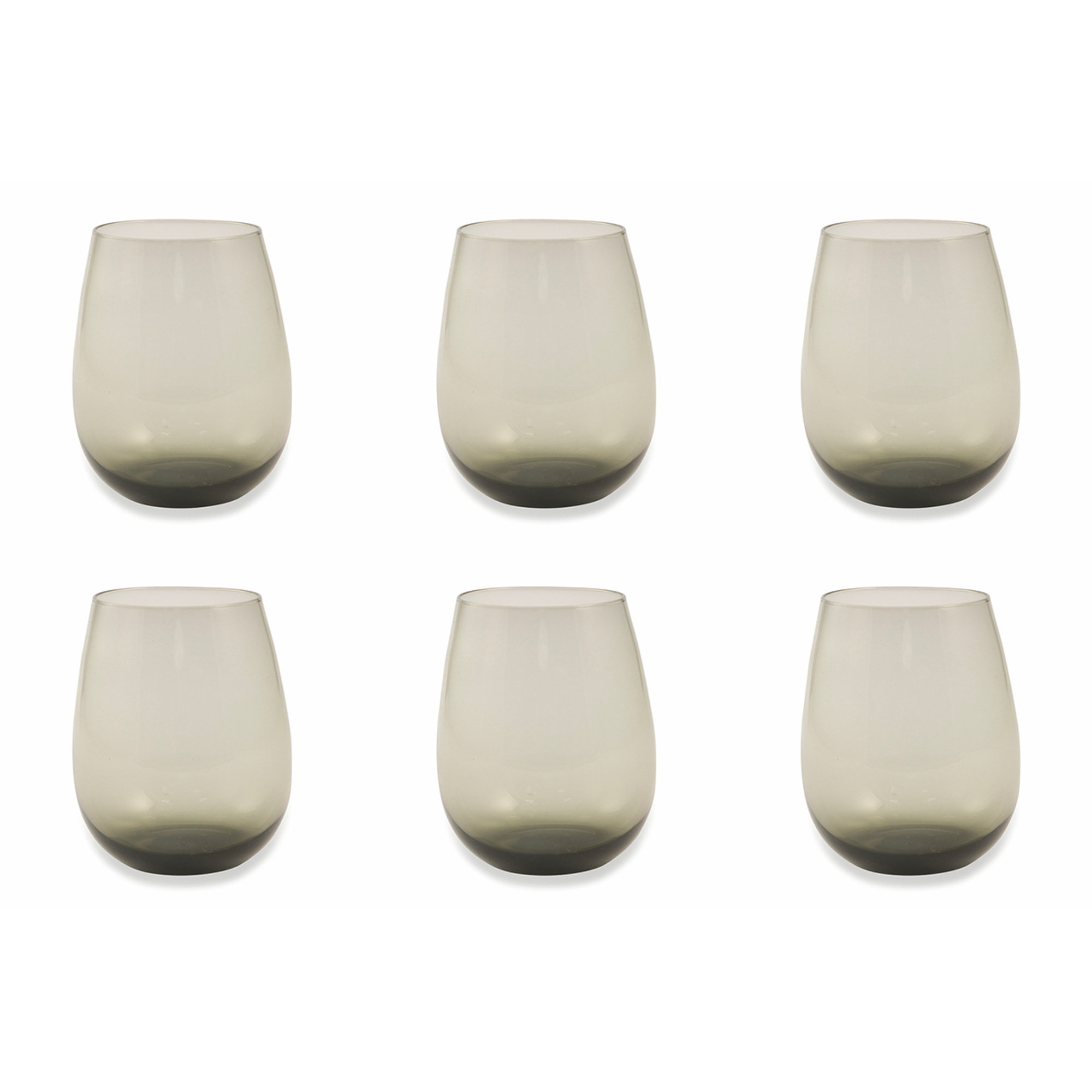 Set di 6 bicchieri acqua happy hour nuovo 428 ml, beige Villa D'Este Home Tivoli 1996 vista0