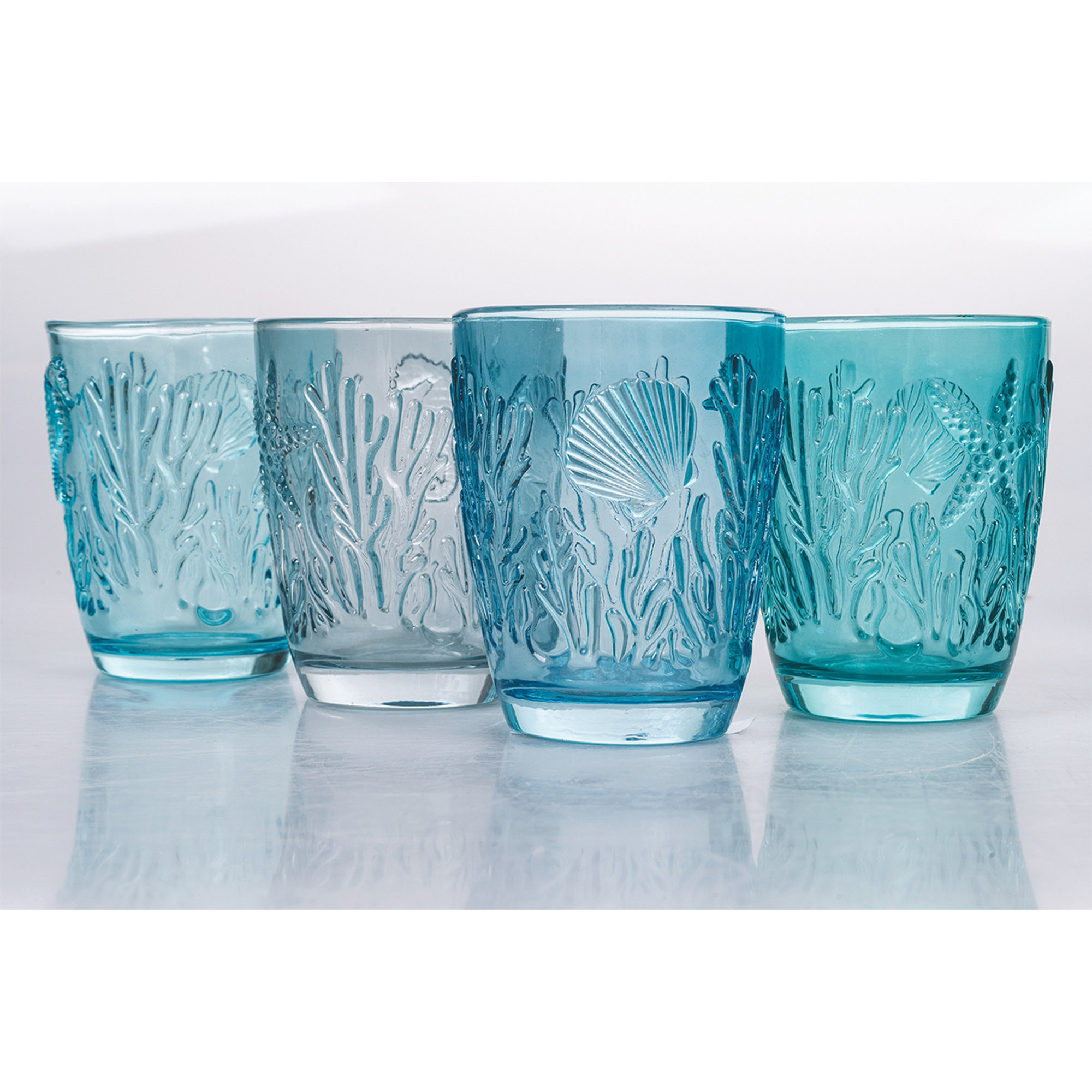 Set 4 bicchieri acqua Pantelleria 280 ml, multicolor Villa D'Este Home Tivoli 1996 vista9