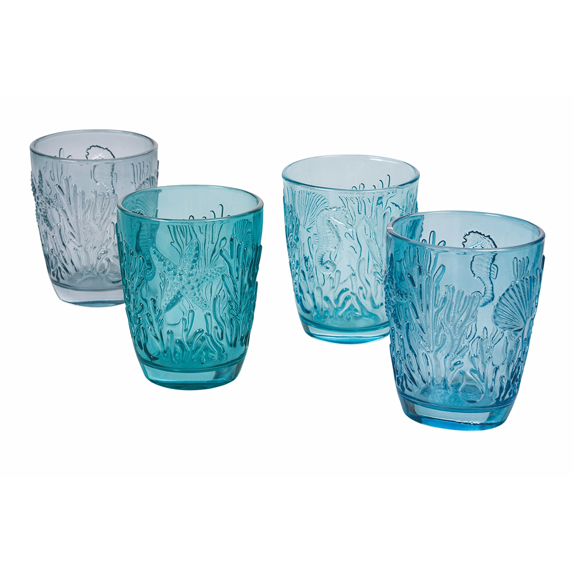 Set 4 bicchieri acqua Pantelleria 280 ml, multicolor Villa D'Este Home Tivoli 1996 vista0