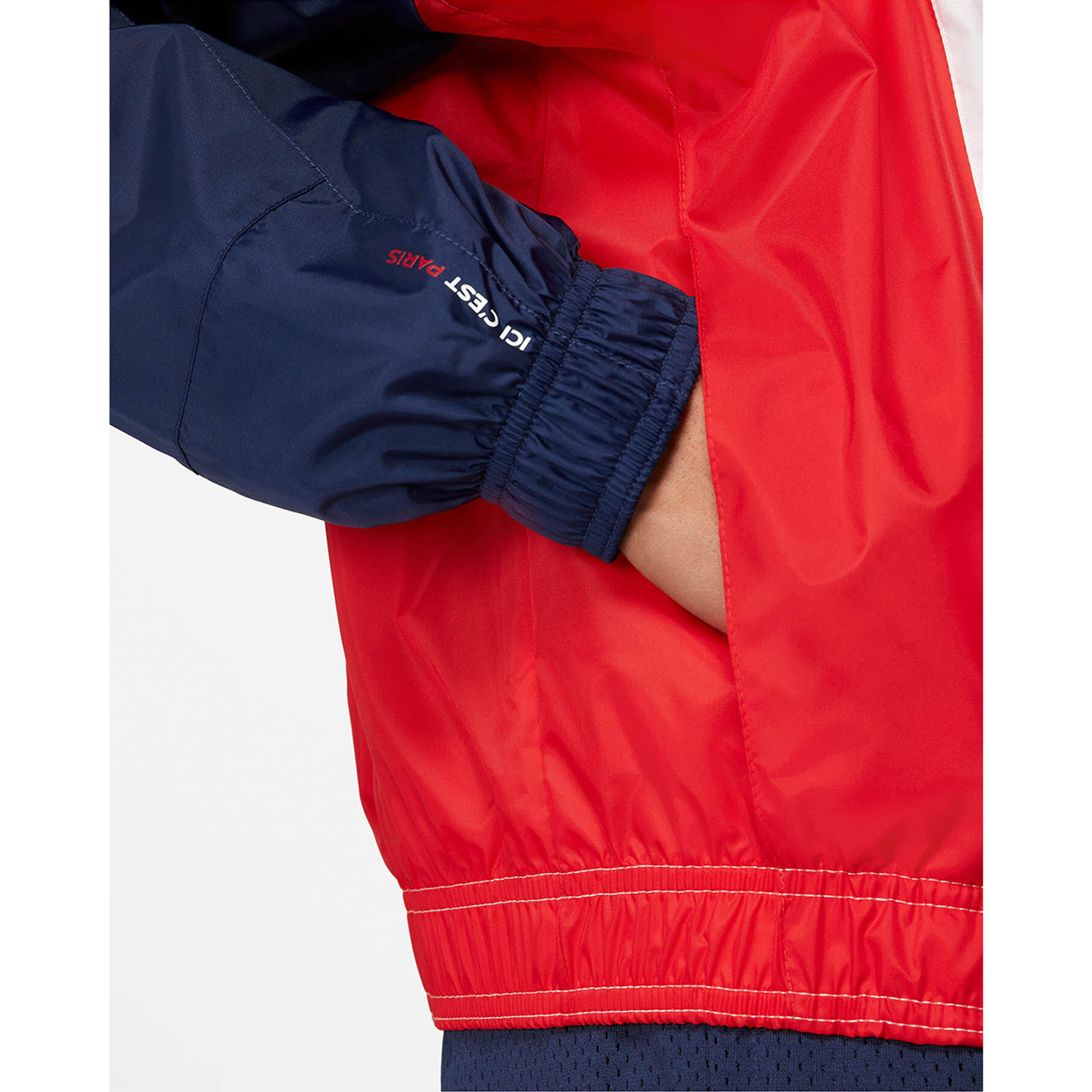 Nike Paris Saint-Germain Giacca in nylon con cappuccio multicolor Nike vista1