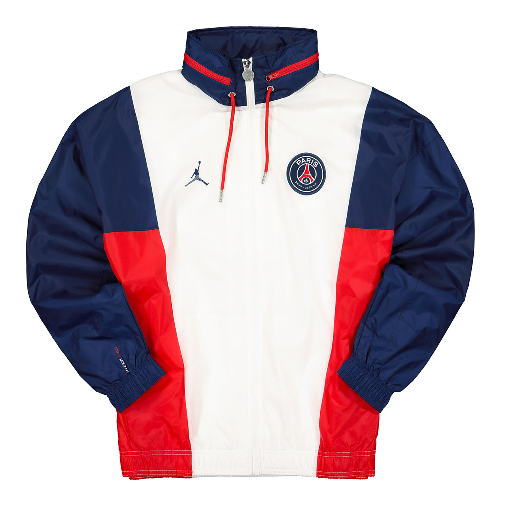 Nike Paris Saint-Germain Giacca in nylon con cappuccio multicolor Nike vista3