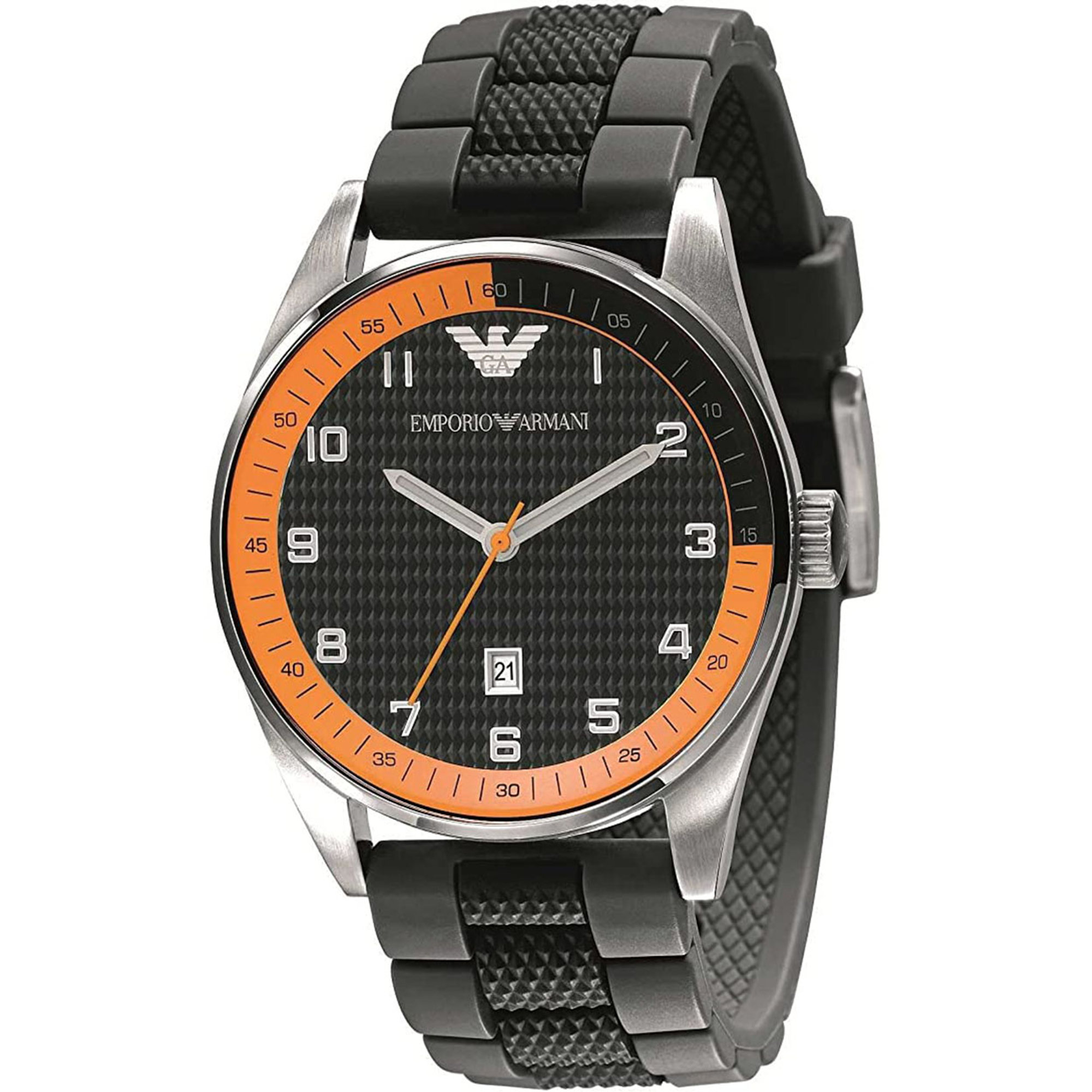 Orologio da polso Armani con cinturino in caicciù Armani vista0