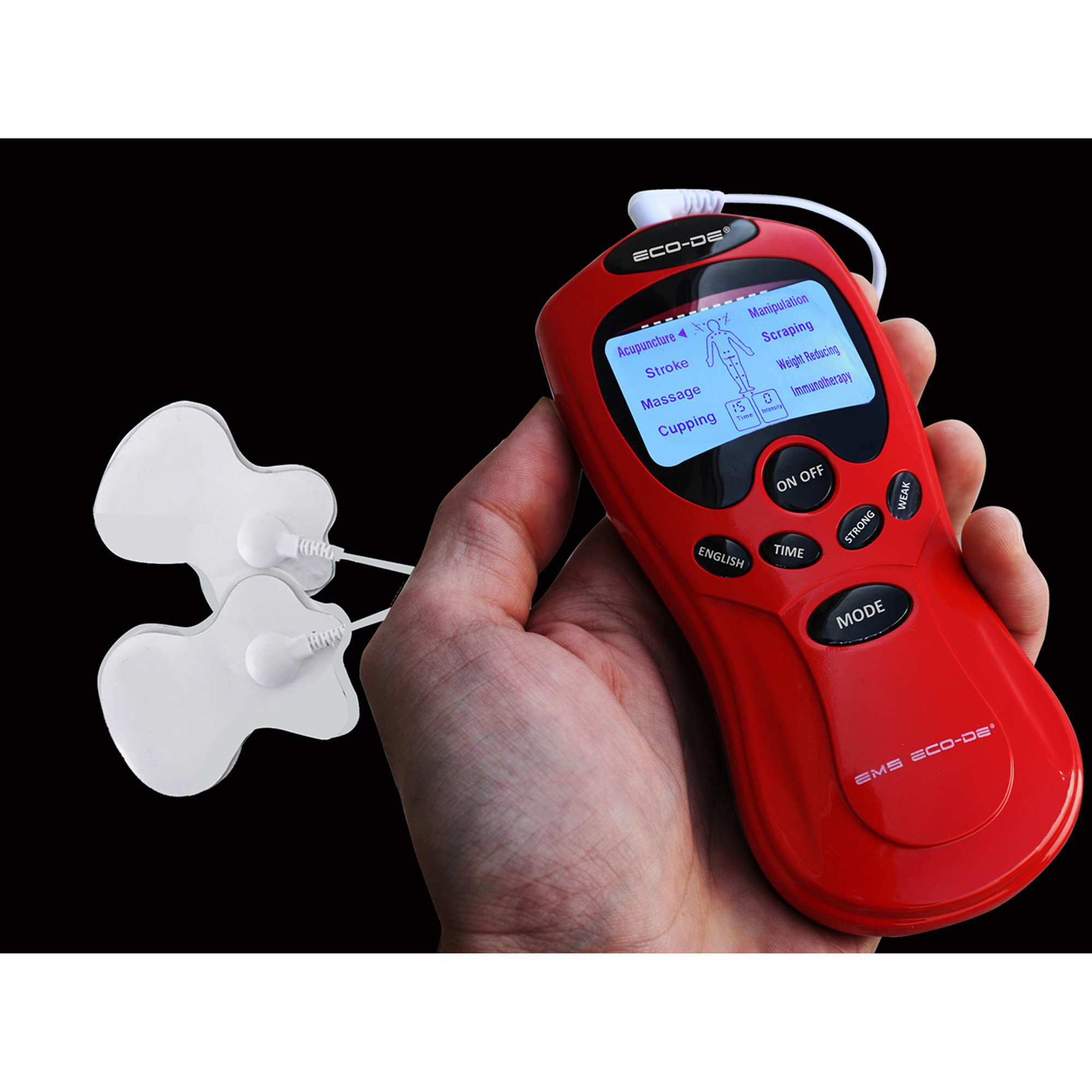 ECO-306 EMS RED - Elettrostimolatore Sport at home vista8