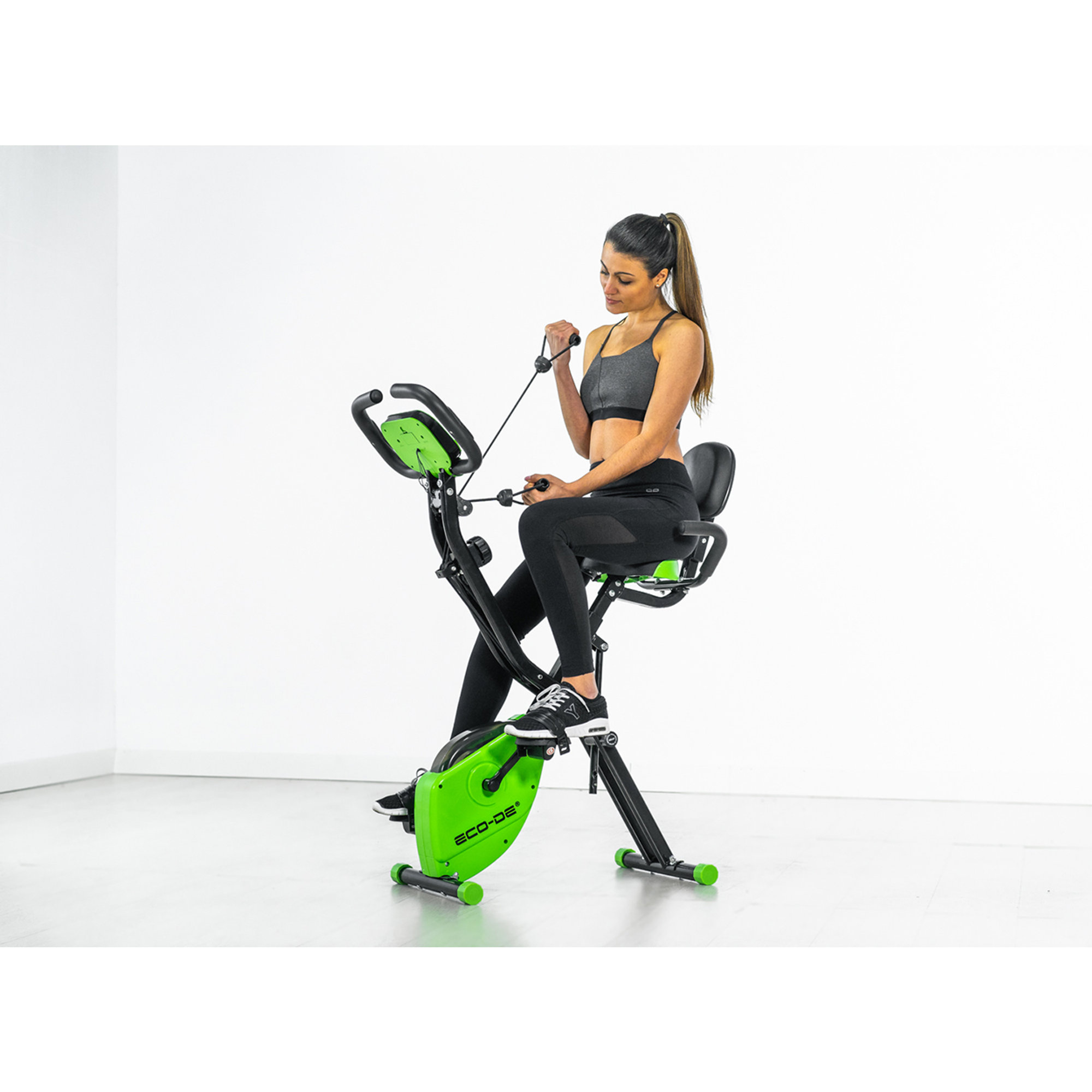 ECO-809 SLIM BIKE - Bicicleta estática plegable flexible Sport at home vista11