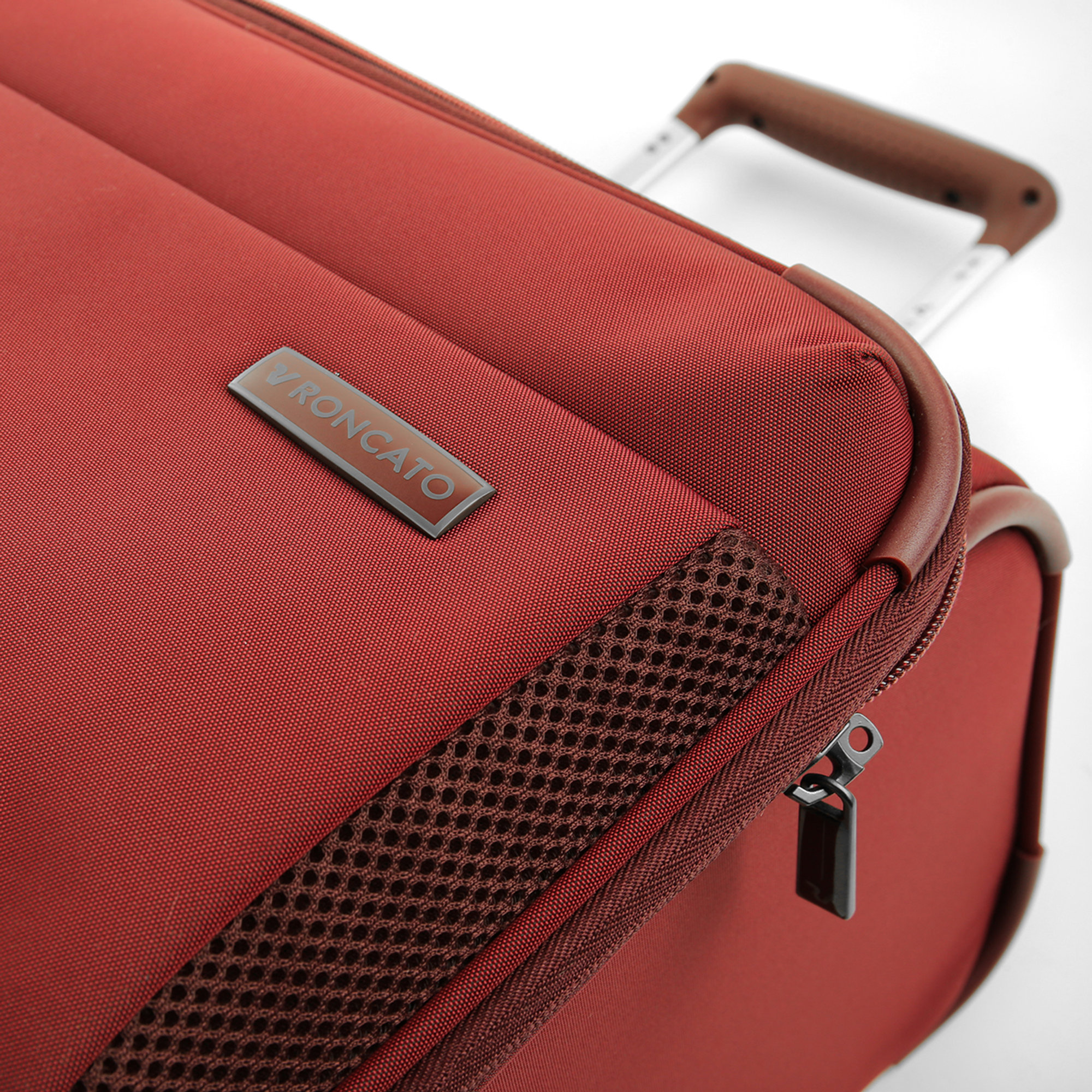 Trolley grande 4 ruote vernice 2.0 rosso scuro Roncato vista2