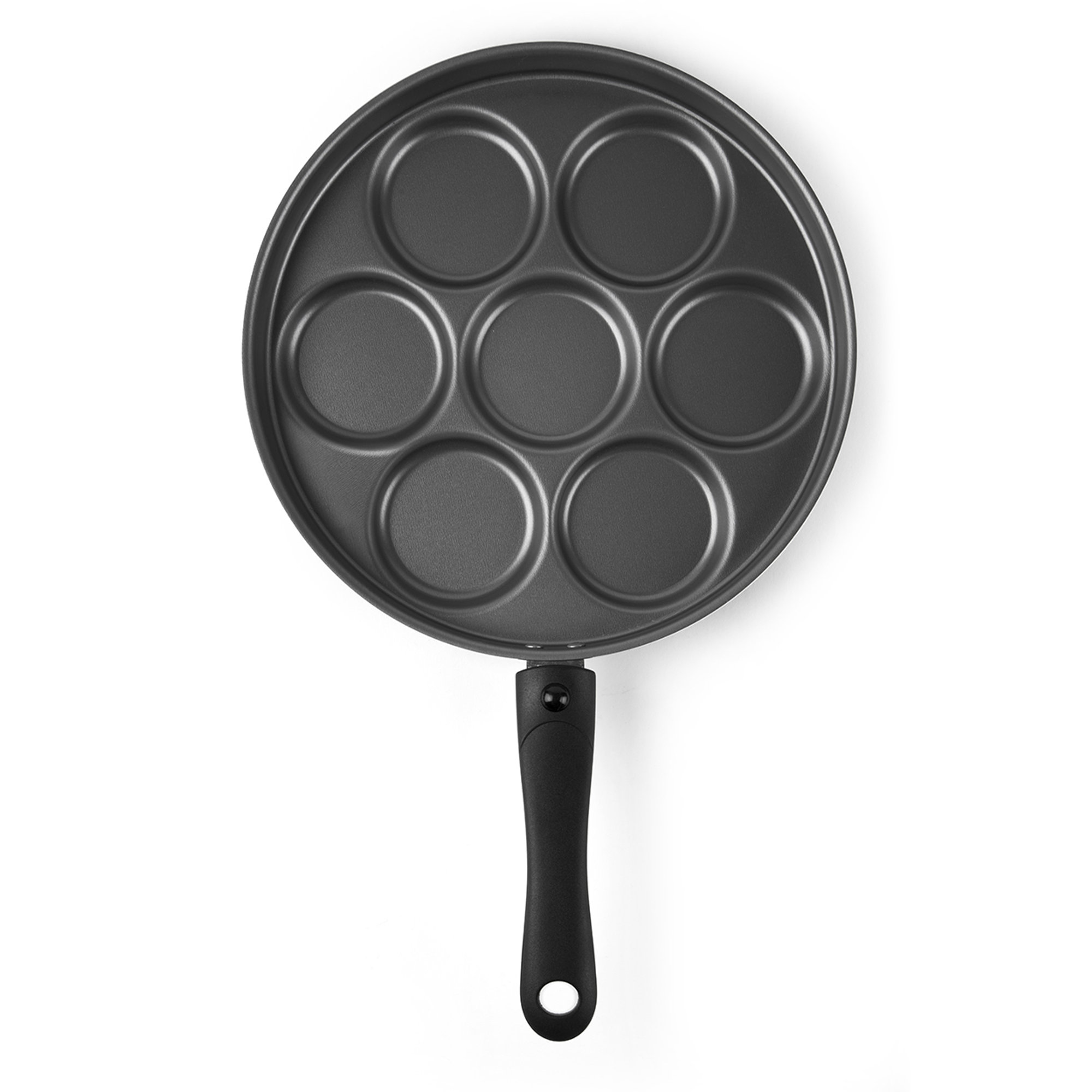 Padella multissharing con manico cm 28, nero Tavola Mediterranea vista2