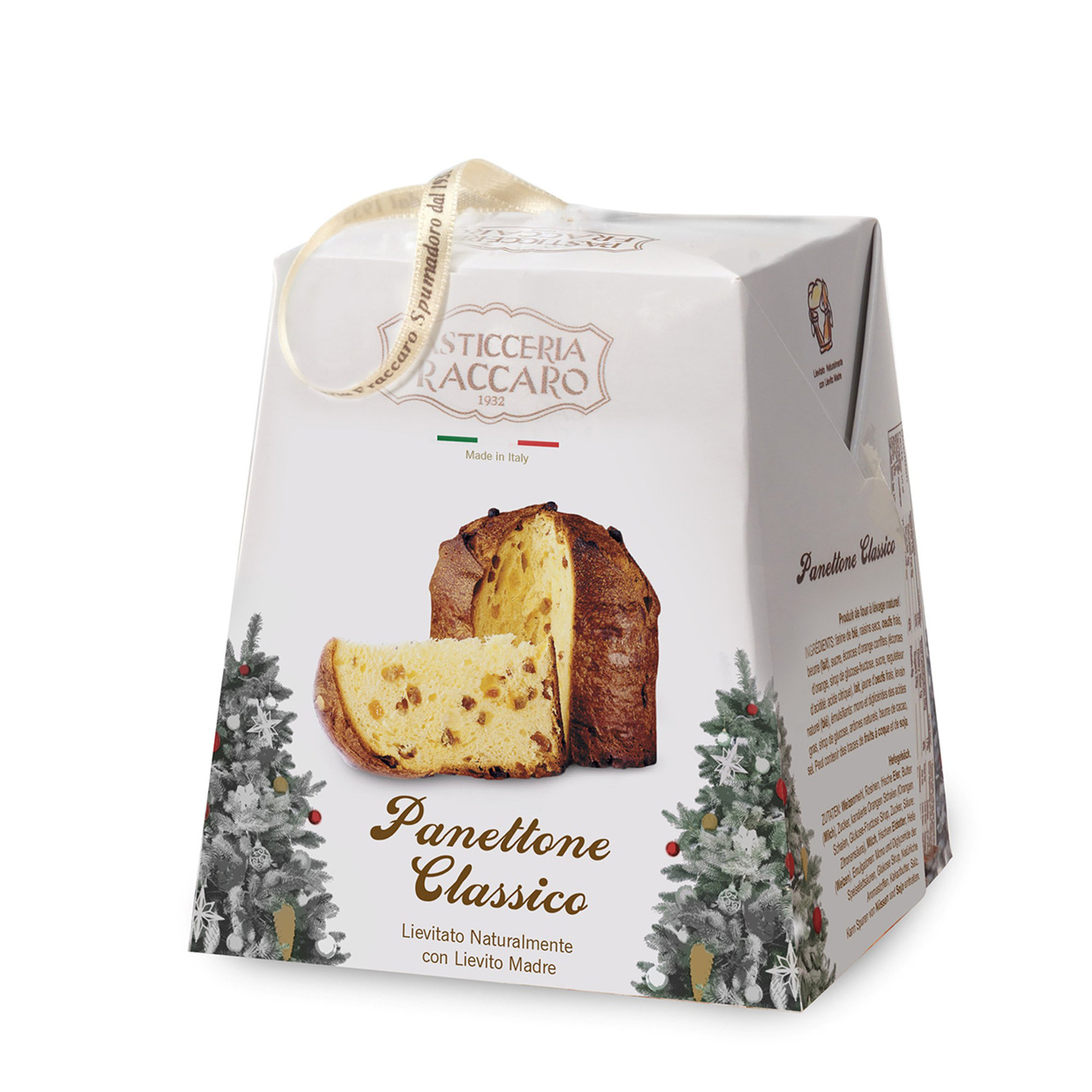 8 Mini Panettoni in astuccio 100 gr Fraccaro vista2