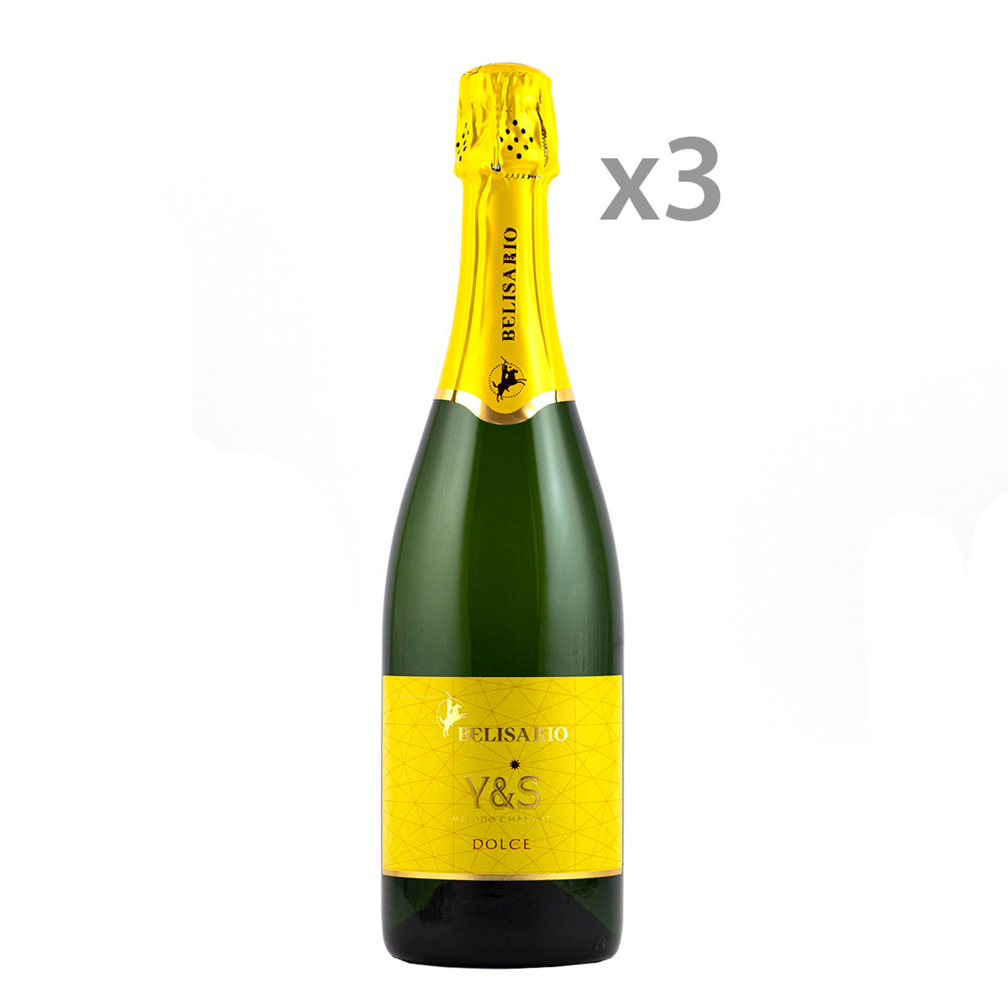 3 botellas - Vino Espumoso Dulce Belisario vista0