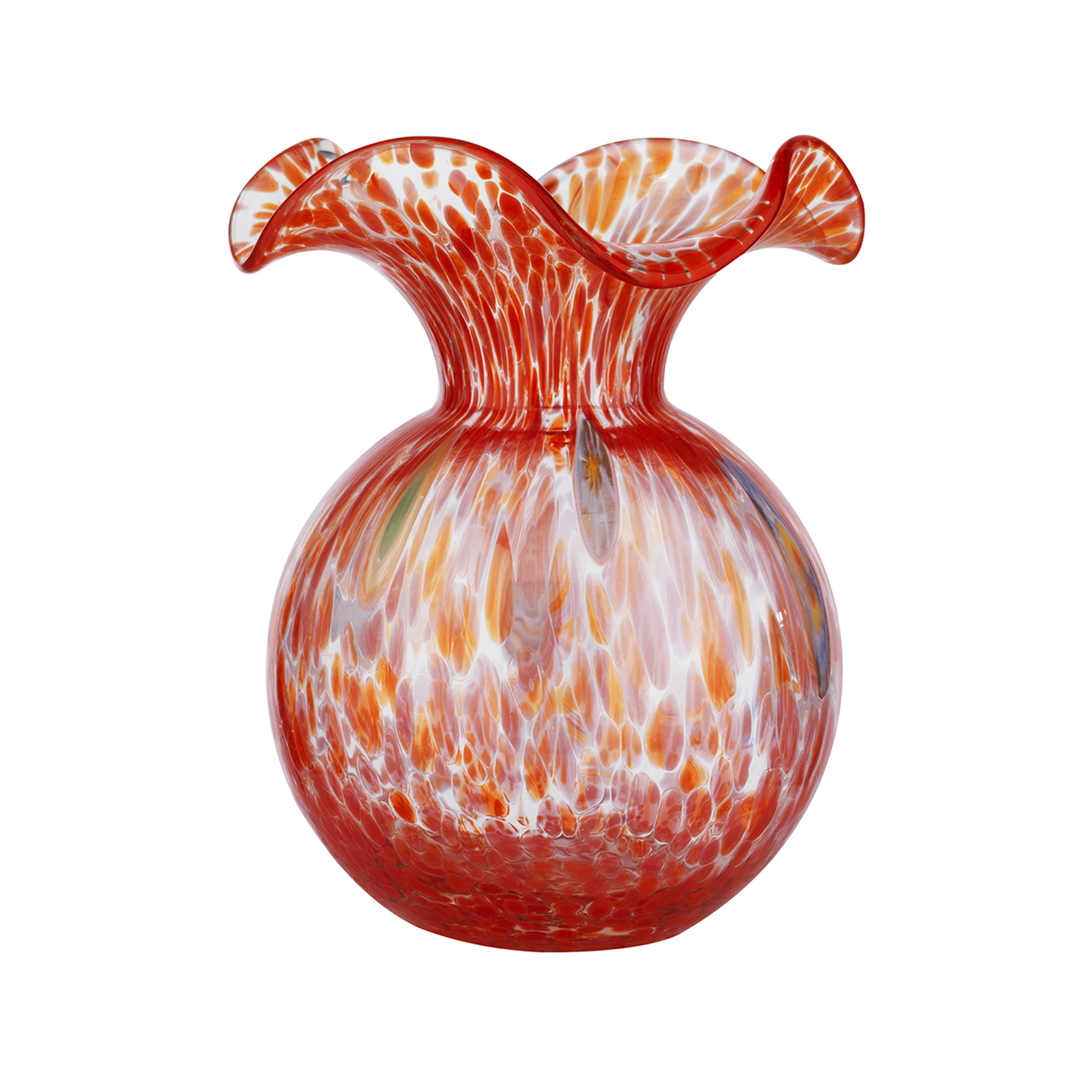 Murrine vaso tavola h.25 cm, rosso Le Murrine vista0