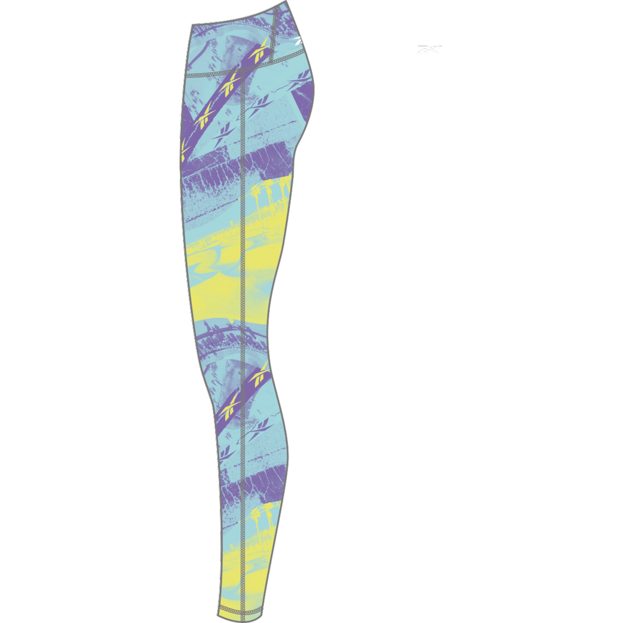 Leggings Workout Ready Printed Reebok vista5