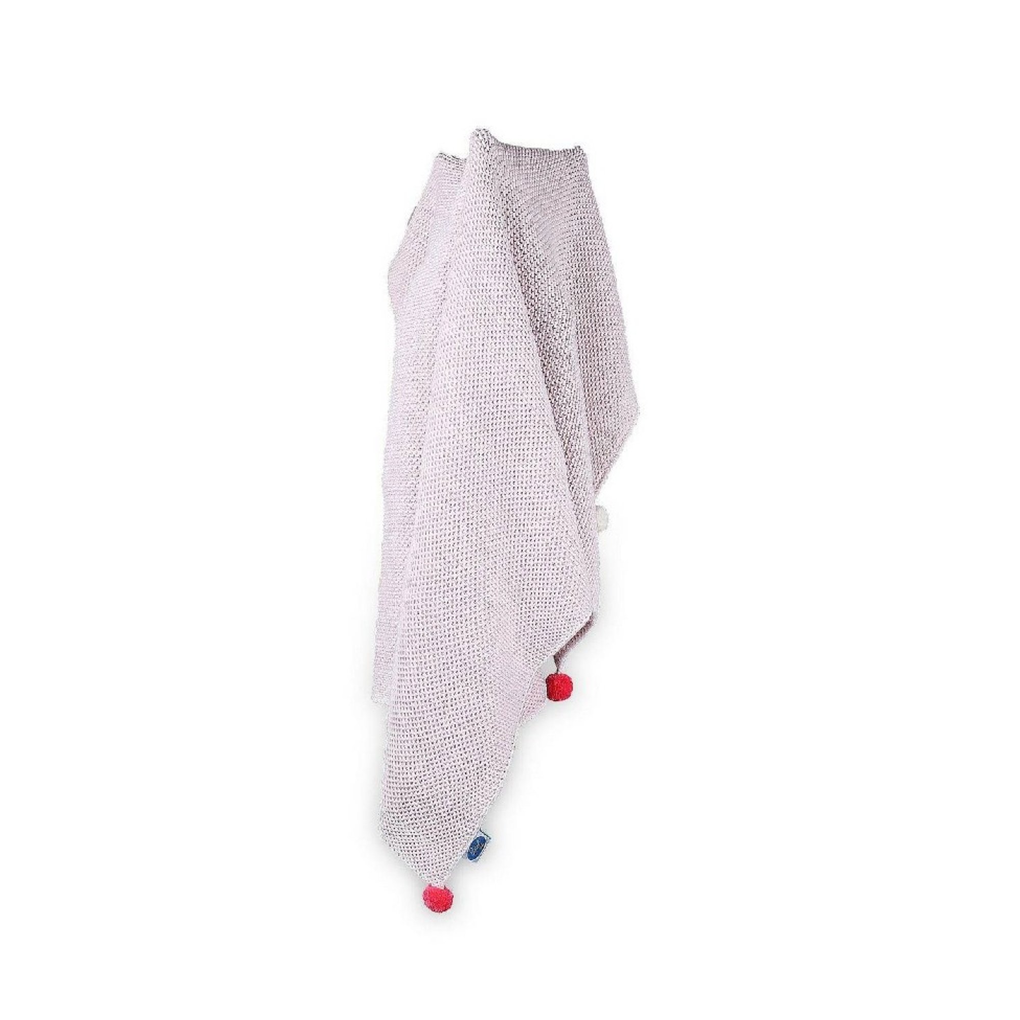 Fluffy - Couverture - Rose - 90 x 90 cm Homemania vista0