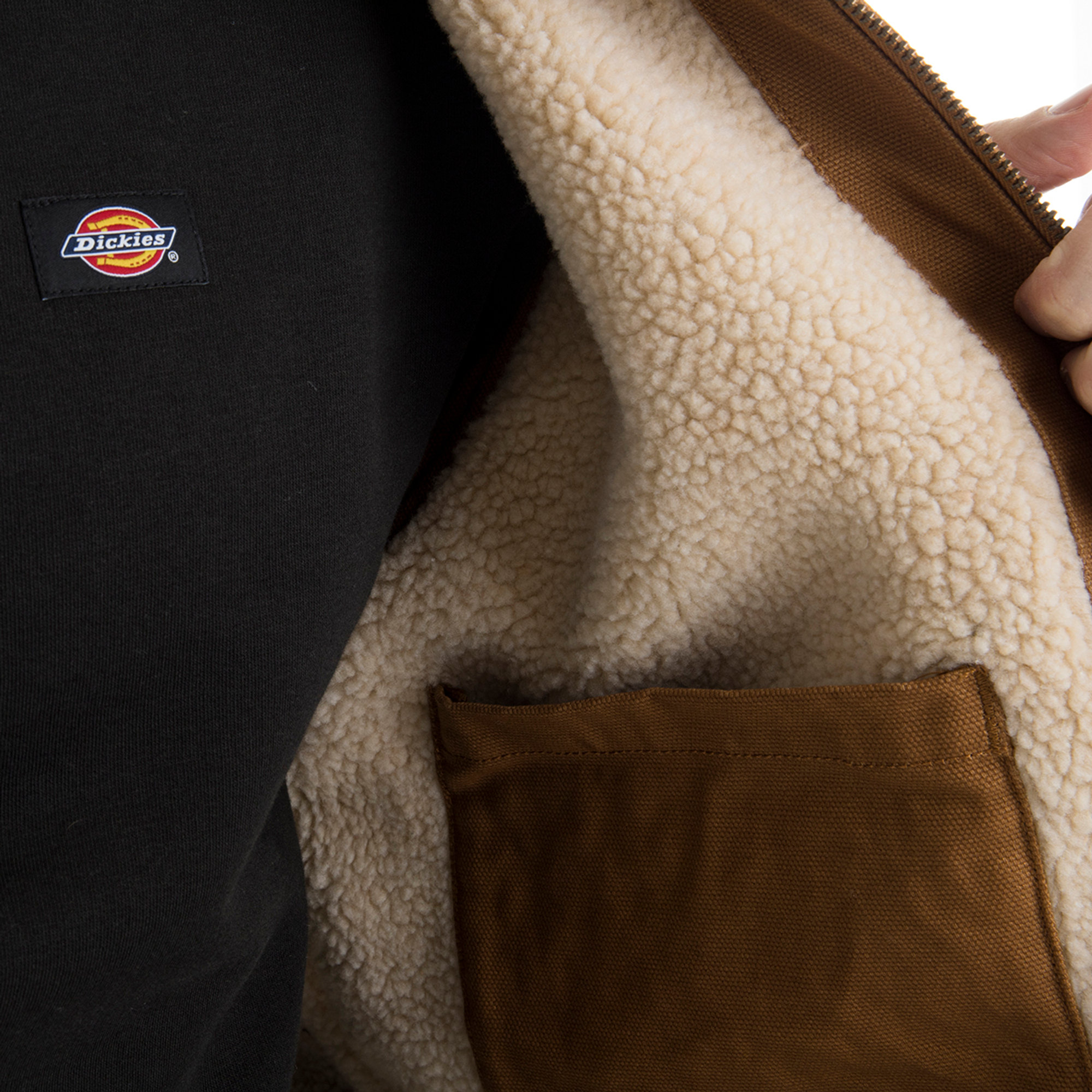 Gilet Duck Canvas Vest biscotto Dickies vista2