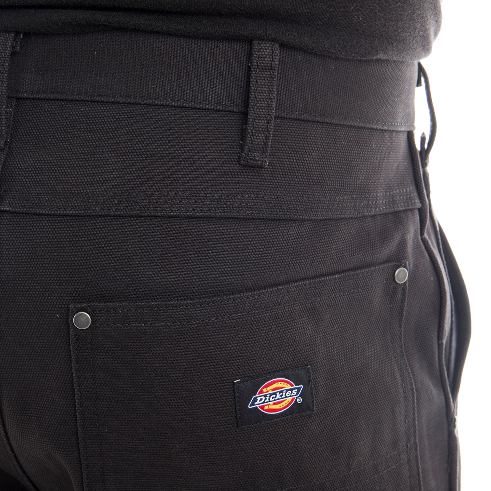 Pantaloni da lavoro utility Duck Canvas nero Dickies vista2
