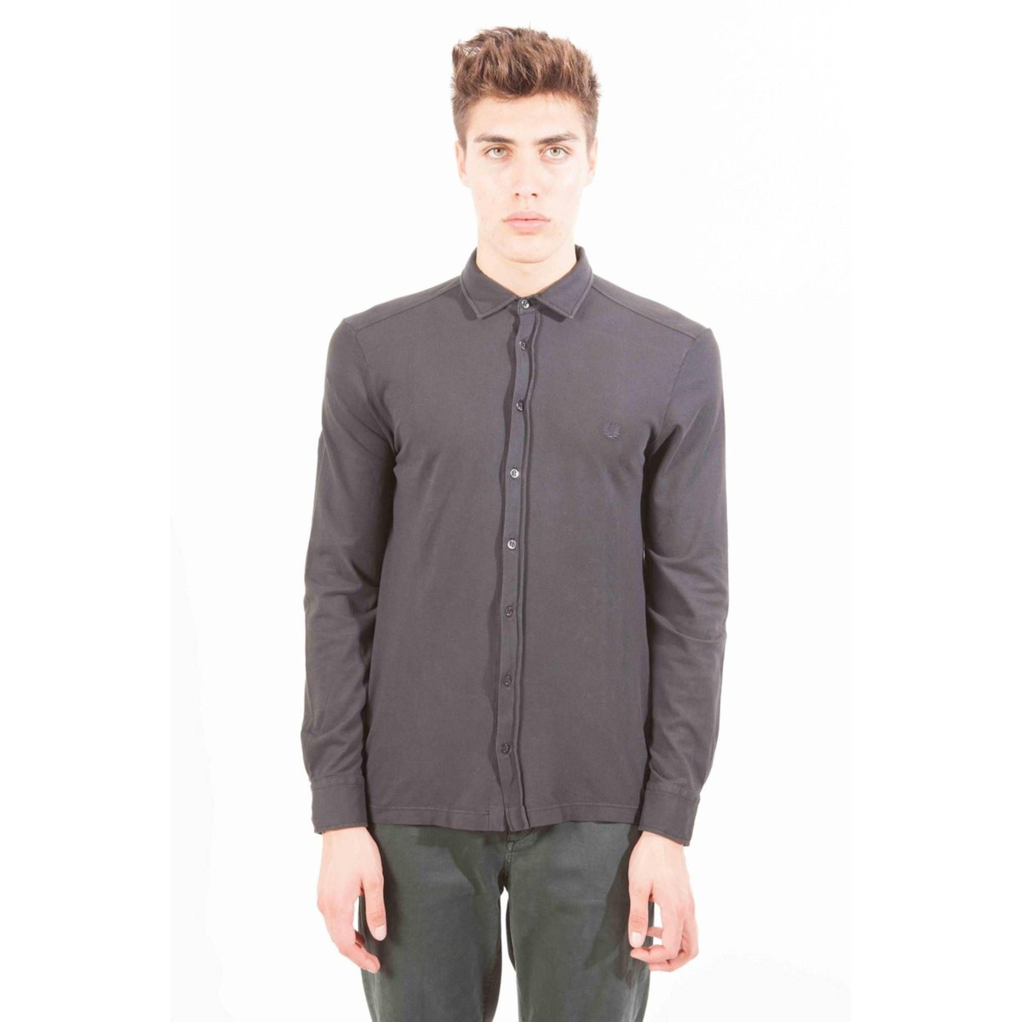 Fred Perry Camicia Maniche Lunghe Uomo Fred Perry vista0