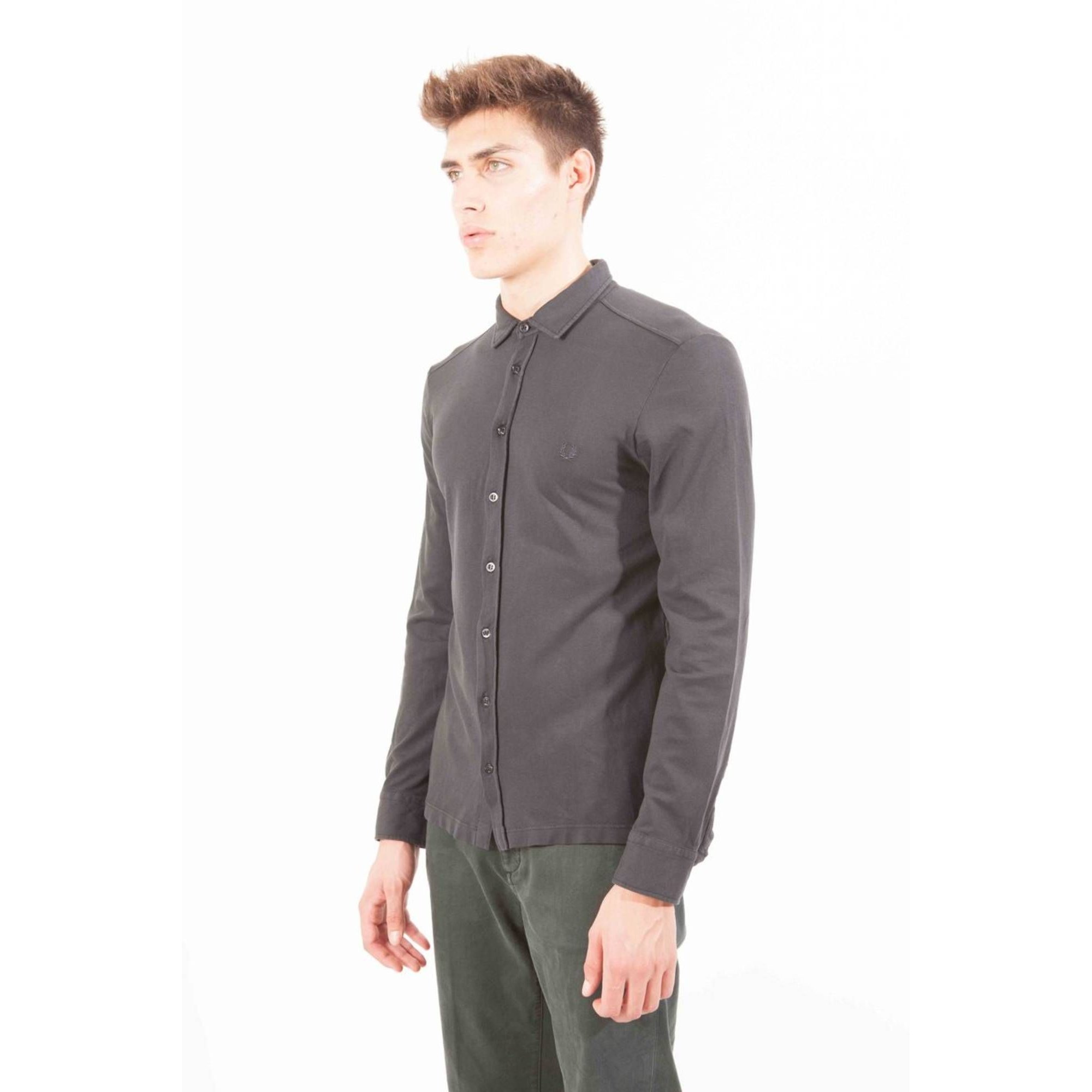Fred Perry Camicia Maniche Lunghe Uomo Fred Perry vista2