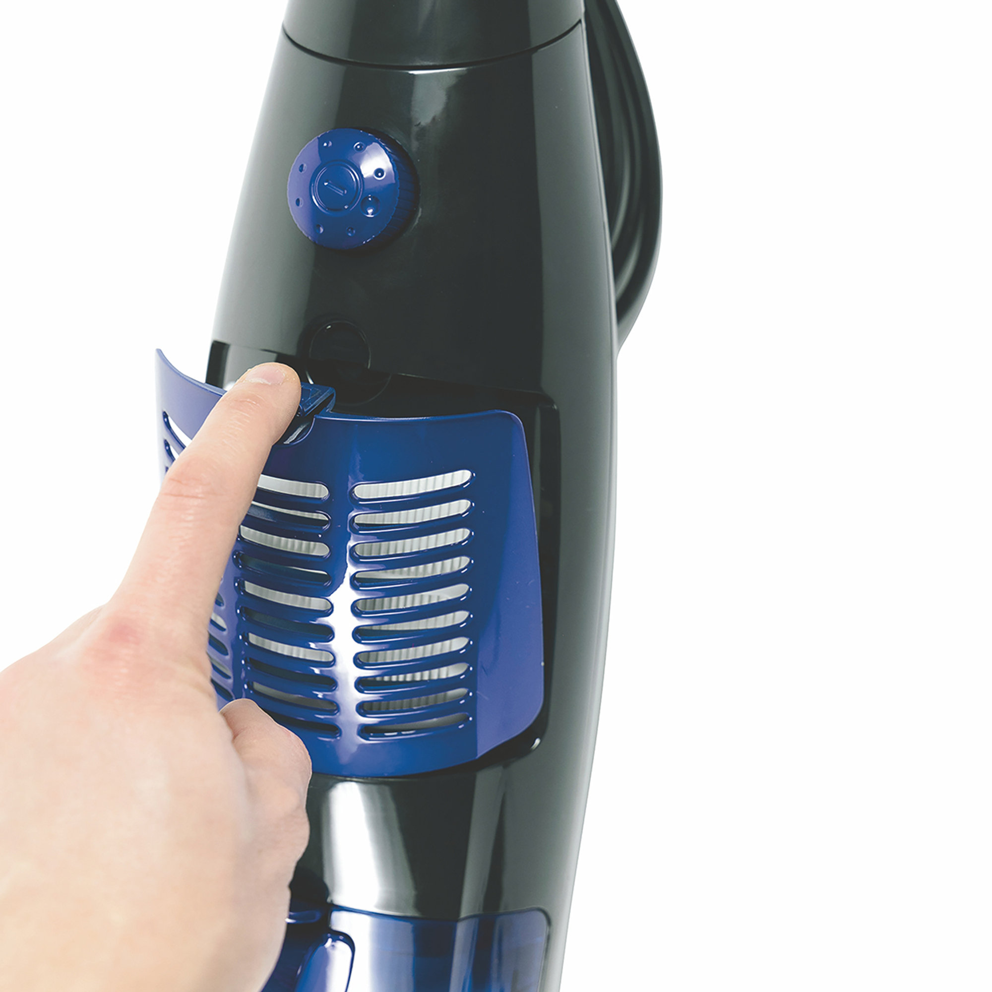 Rondinella scopa elettrica 600w, nero/blu Kooper by Gal vista16