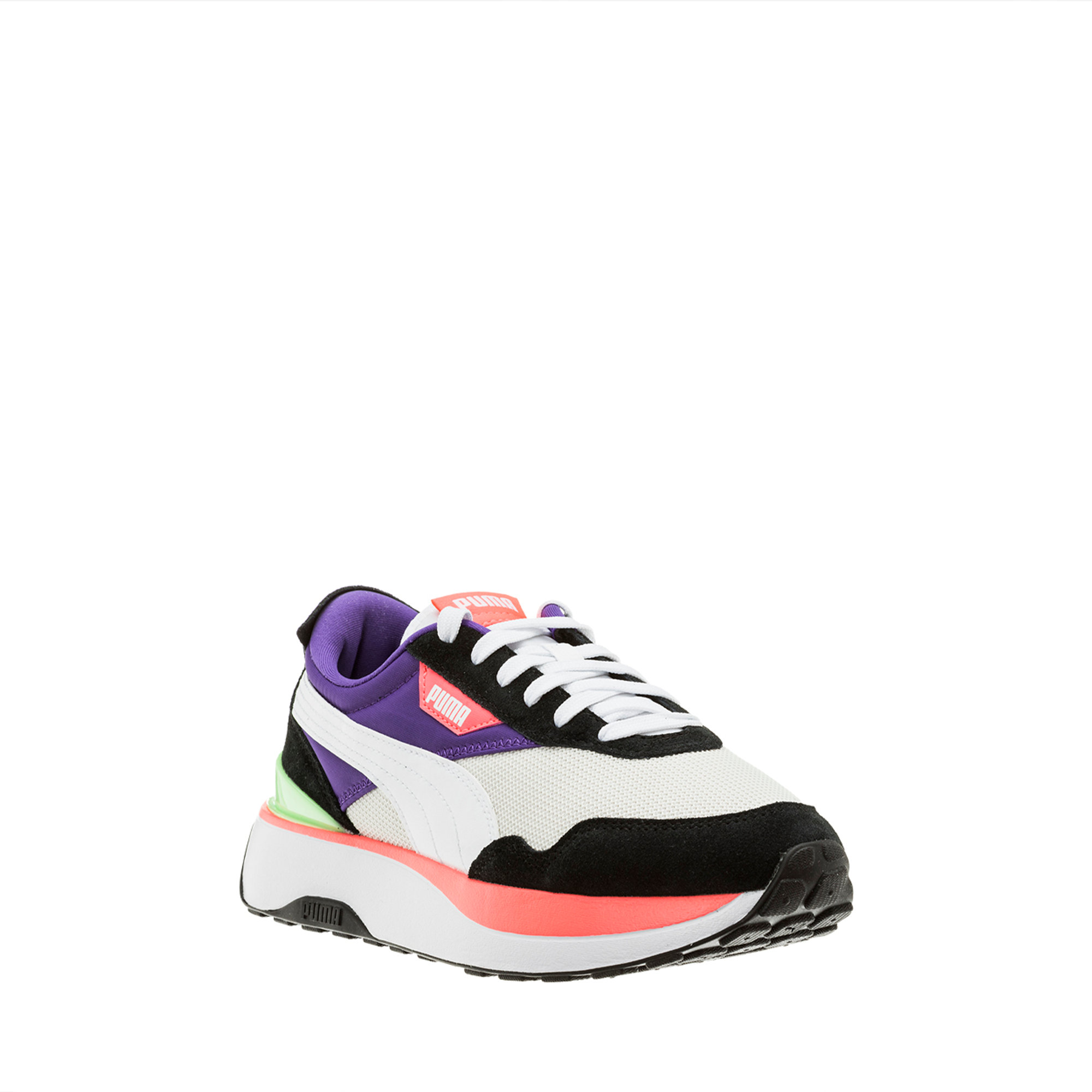 Puma Cruise rider Silk road bianco nero e viola Puma vista2