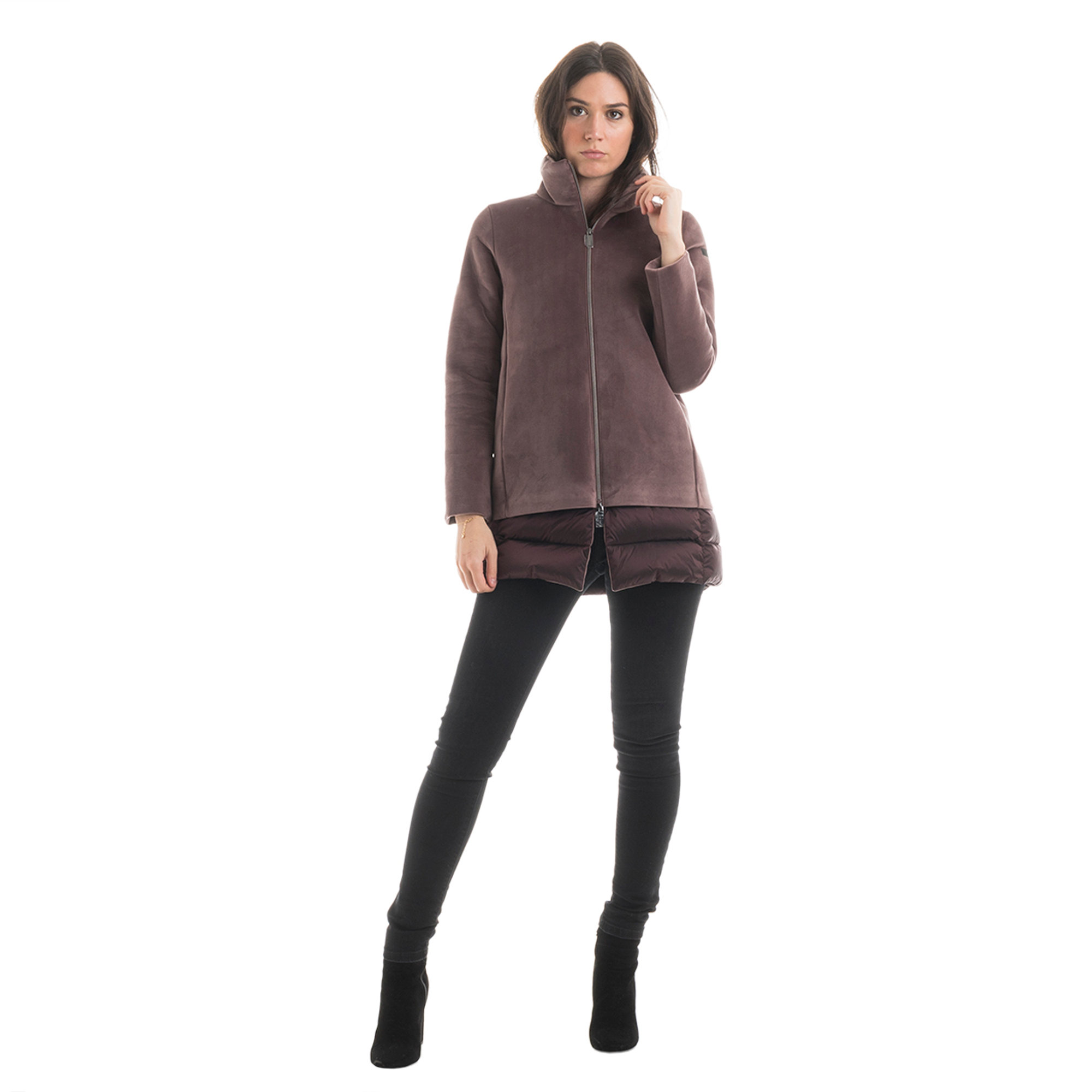 RRD Cappotto Neo Velvet Down malva RRD  vista3