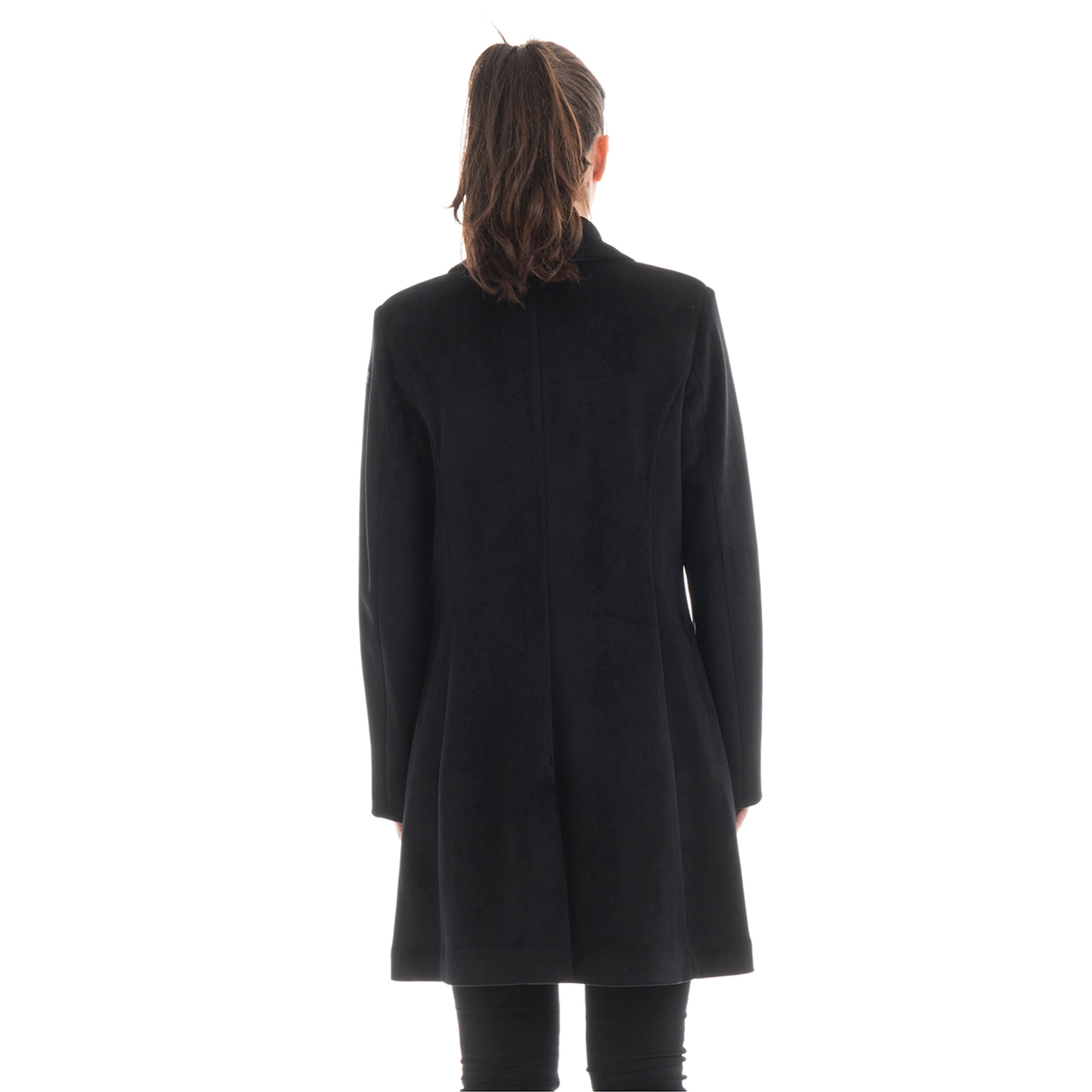 RRD Cappotto a doppio petto Neo Velvet nero RRD  vista3