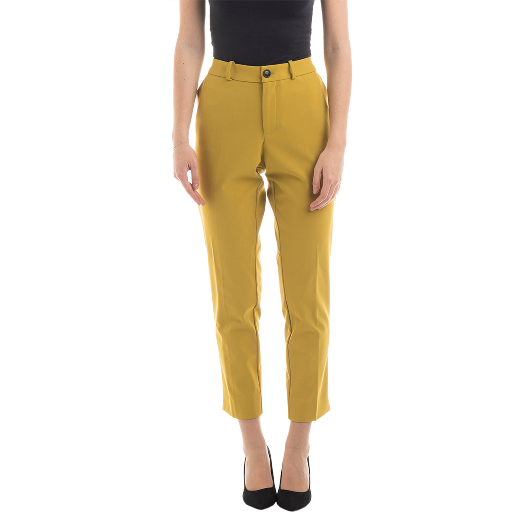 RRD Pantaloni chino giallo senape RRD  vista0