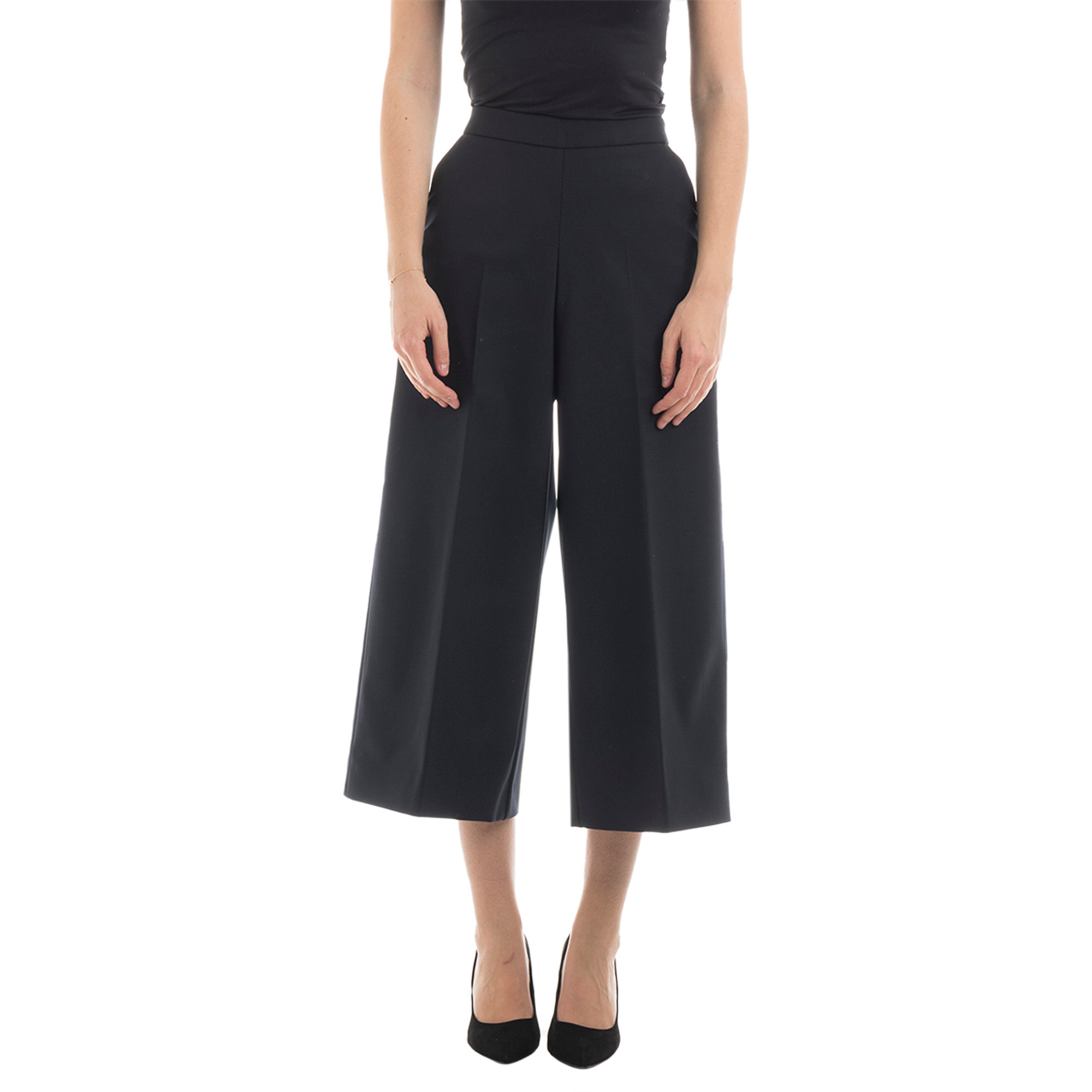 RRD Pantaloni cropped blu notte RRD  vista0