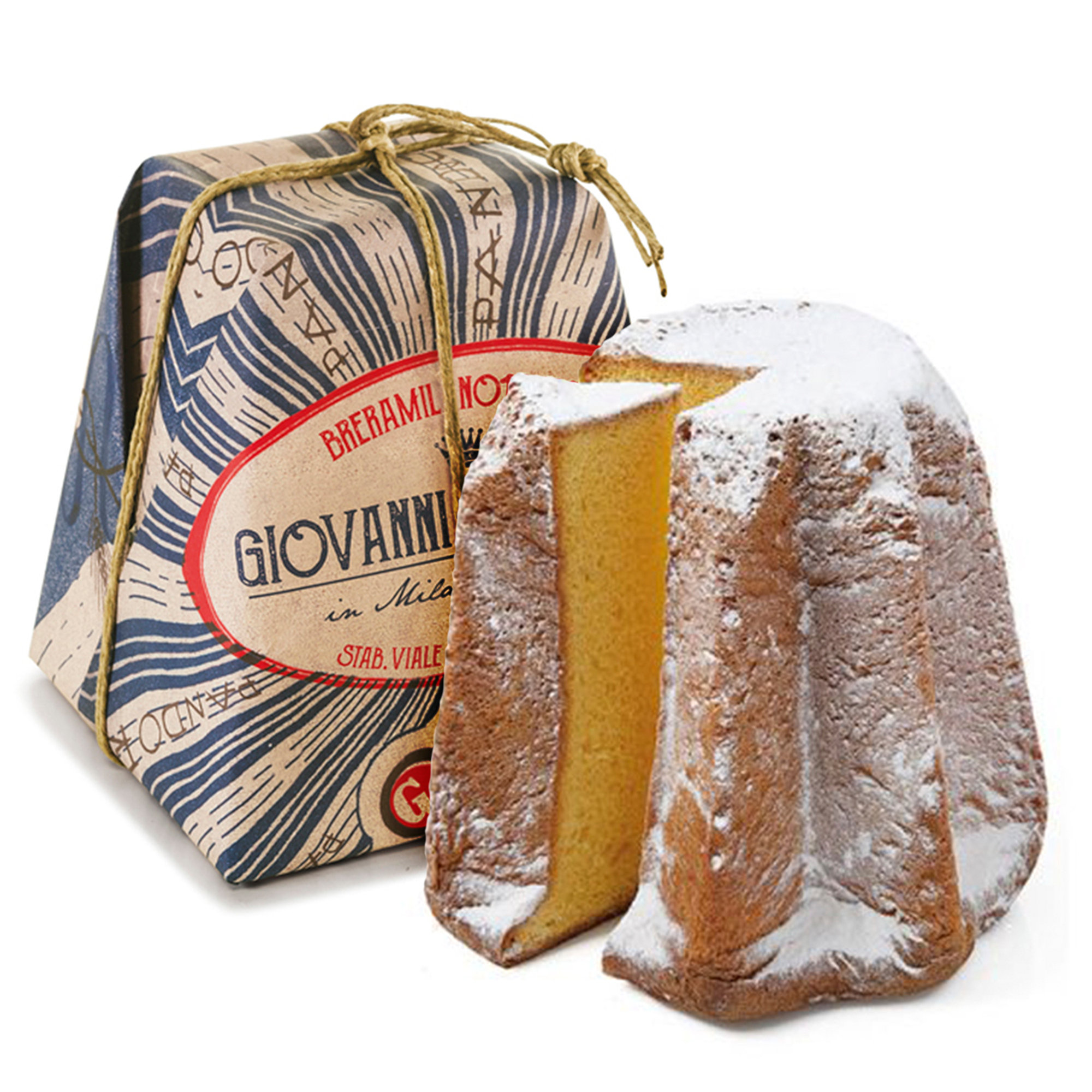 Pandoro Classico incartato  "Linea Milano" 1,1 kg Giovanni Cova vista0