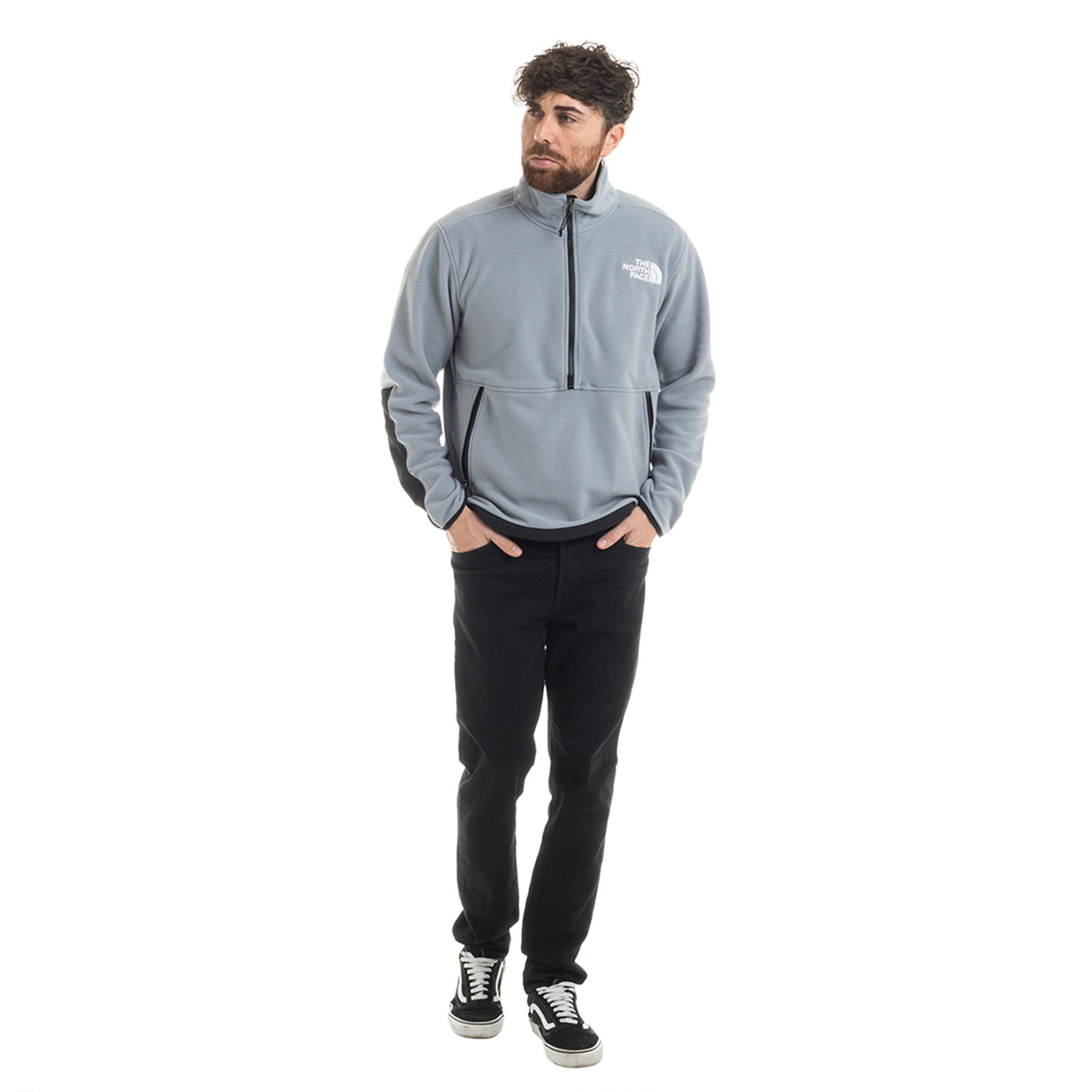 The North Face Pile TKA Kataka grigio azzurro The North Face vista2