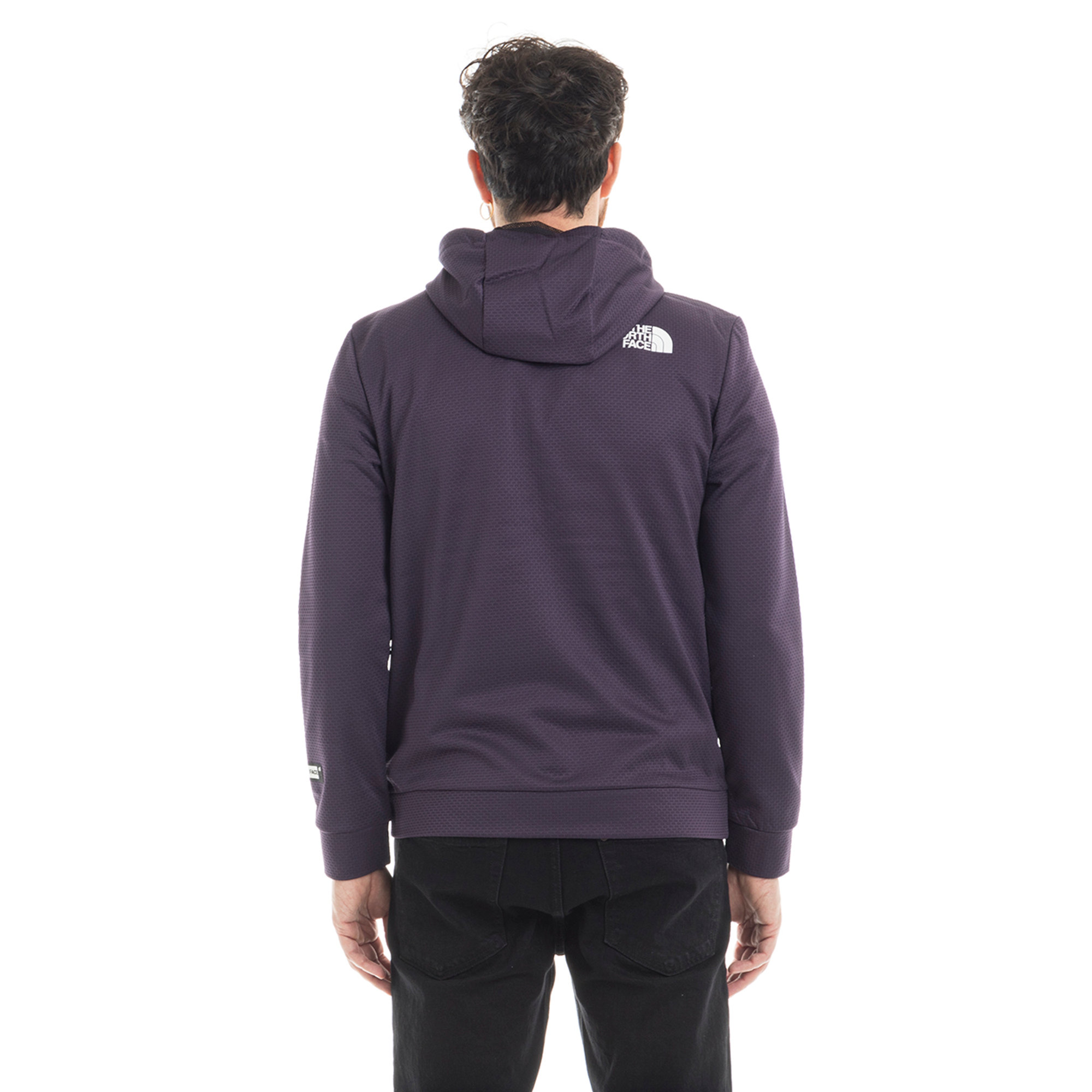The North Face Maglia con cappuccio a blocchi di colore The North Face vista3