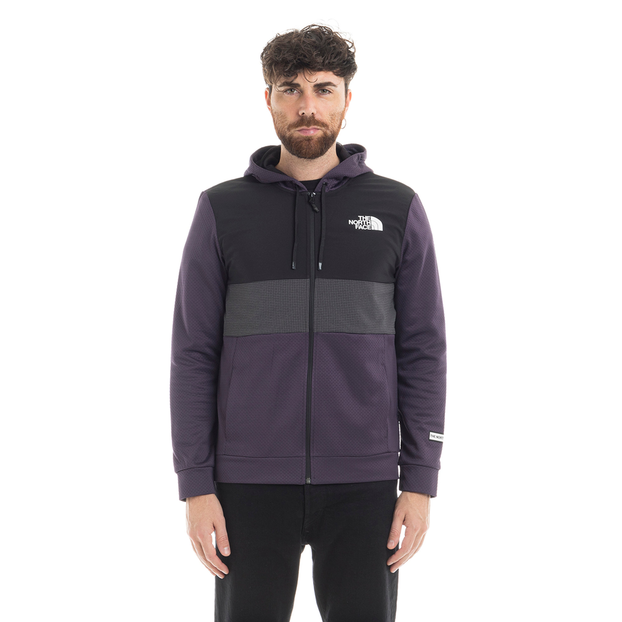 The North Face Maglia con cappuccio a blocchi di colore The North Face vista0