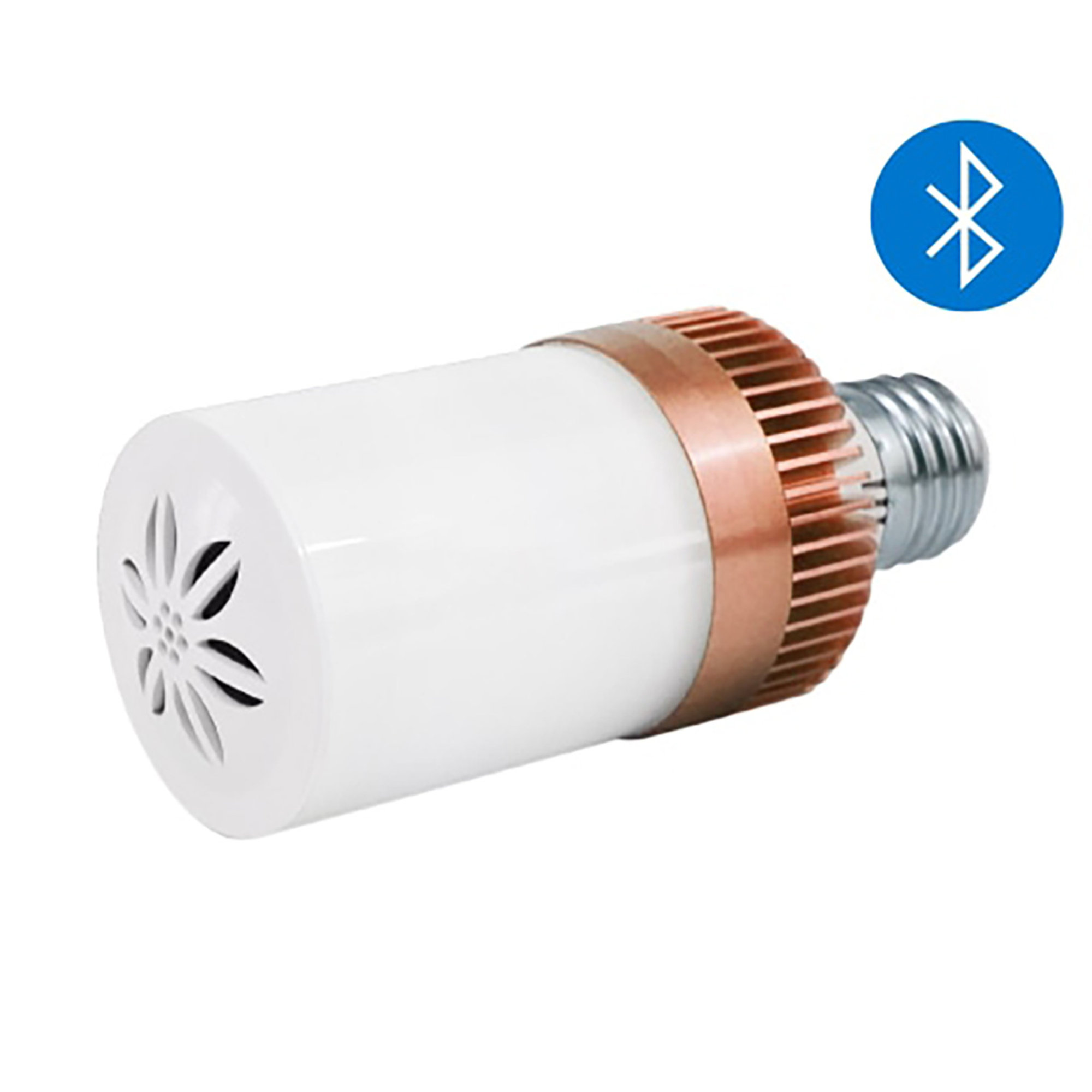 Ampoule de musique MP3 Bluetooth E27 avec haut-parleur intégré et lumière LED dorée Boldrin vista2