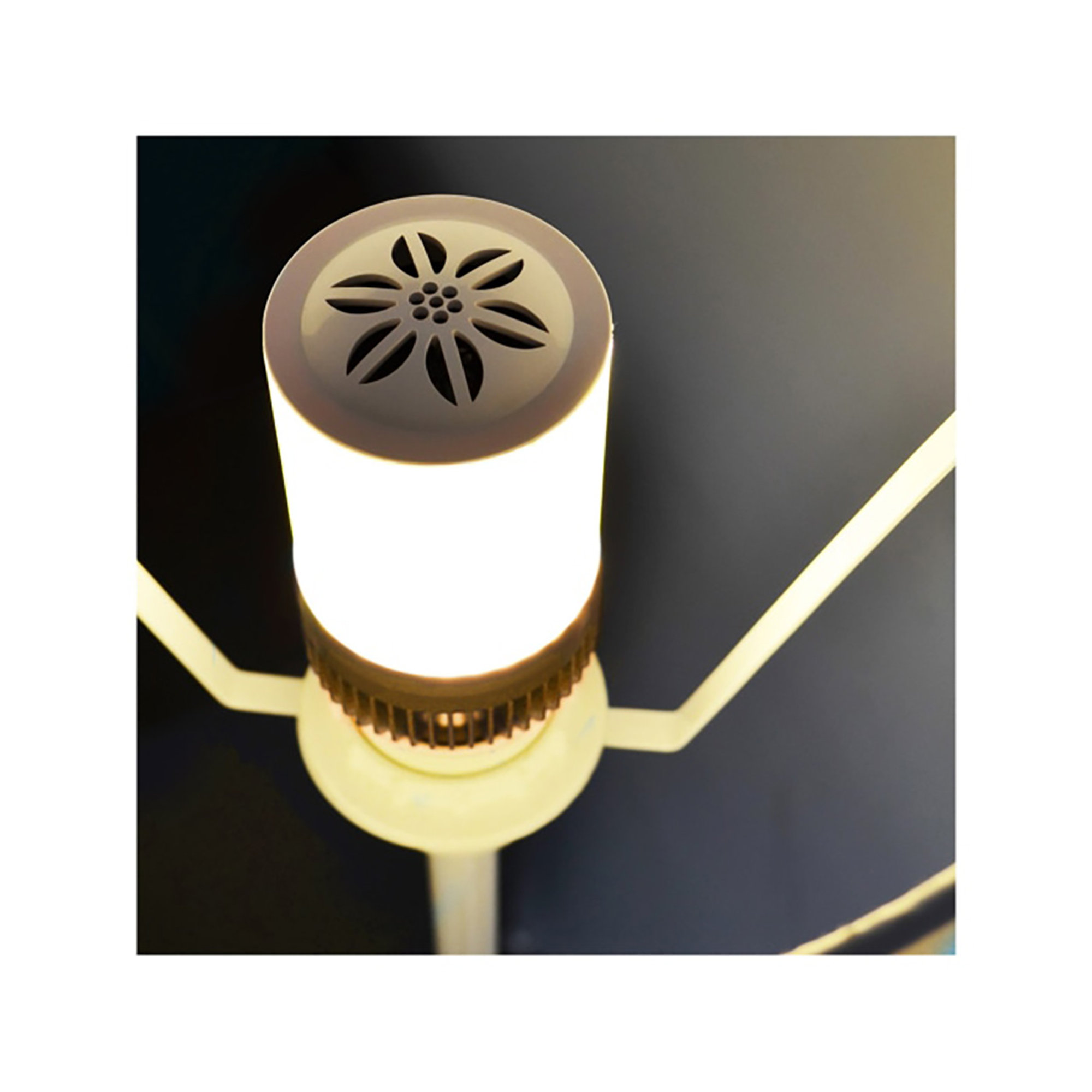 Ampoule de musique MP3 Bluetooth E27 avec haut-parleur intégré et lumière LED dorée Boldrin vista8