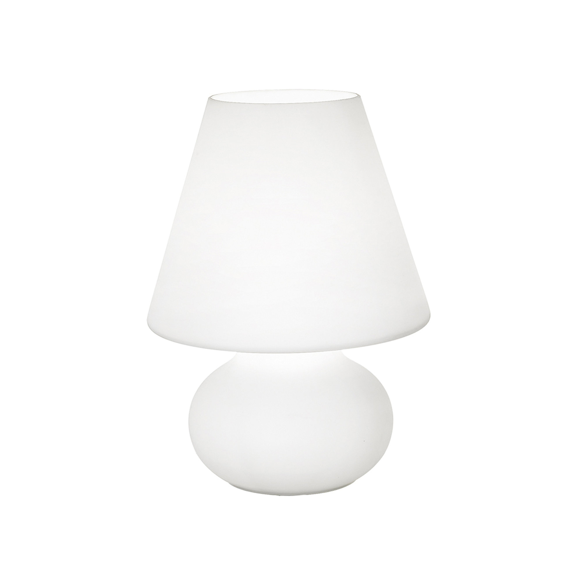 Lampada da tavolo vetro GLORIA, bianco latte Rossini illuminazione 23 vista0