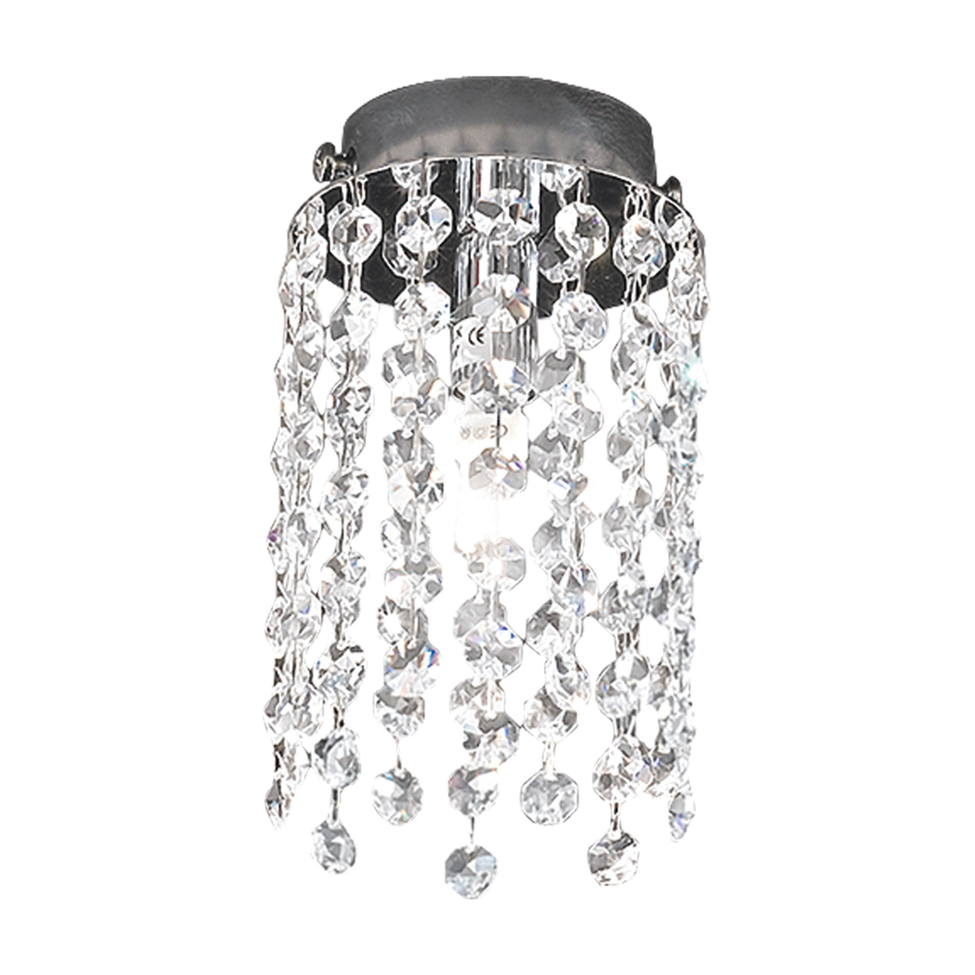 Plafoniera Alogena LYNETTE 230V/60W, cromo Rossini illuminazione 23 vista0