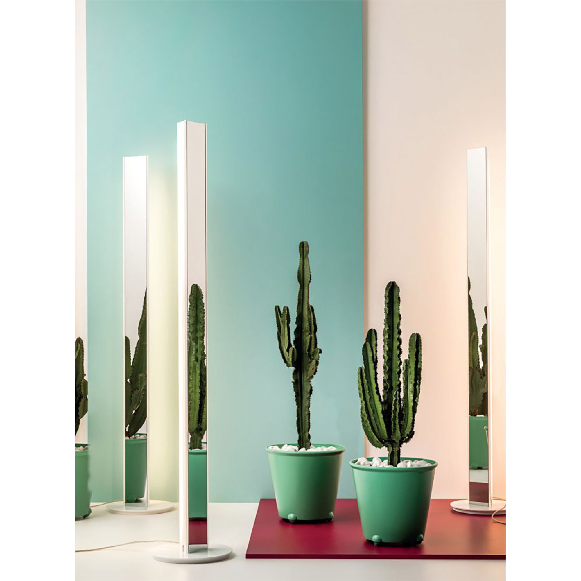 Lampada terra LED 3k 48,6W RIFLESSI, bianco Rossini illuminazione 23 vista2