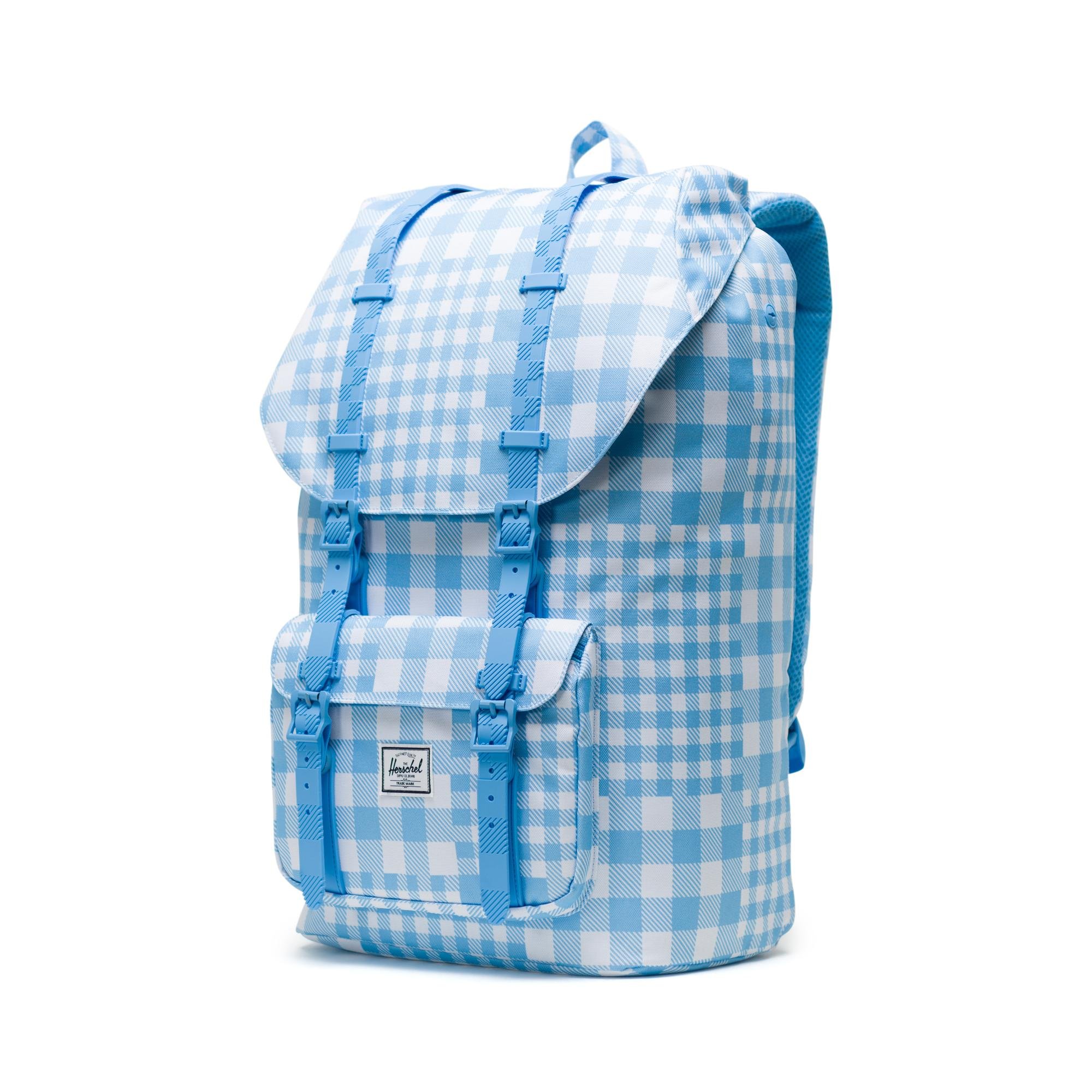Herschel zaino little america gingham alaskan blu Herschel  vista2