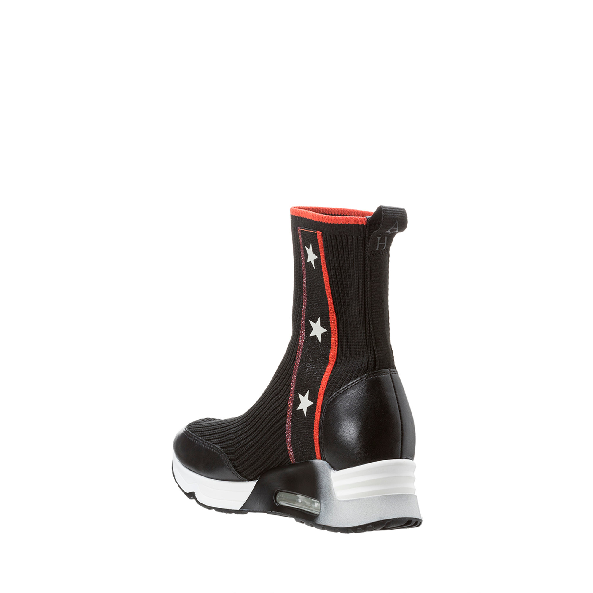 Sneakers socks con stelle neri Ash vista1