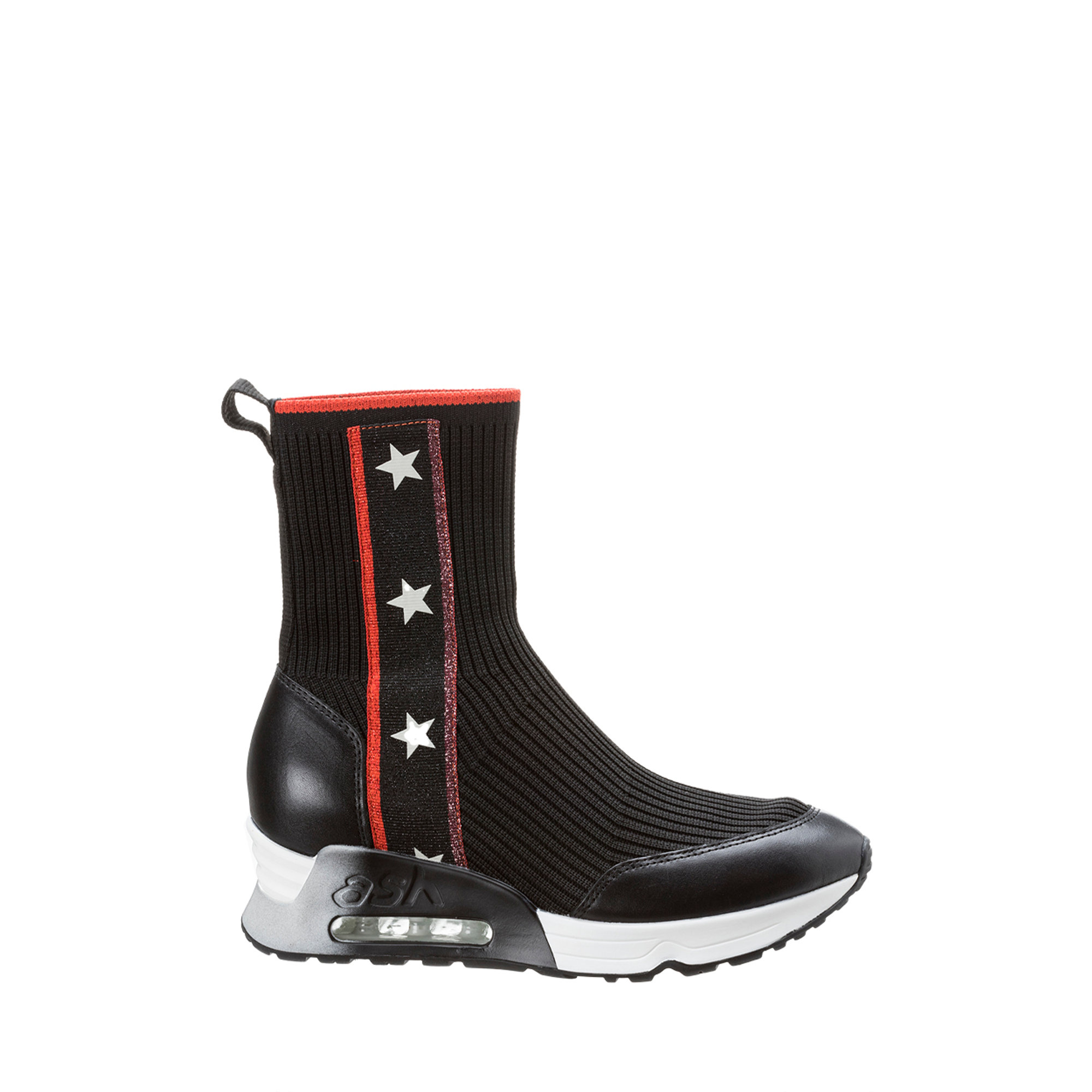 Sneakers socks con stelle neri Ash vista0