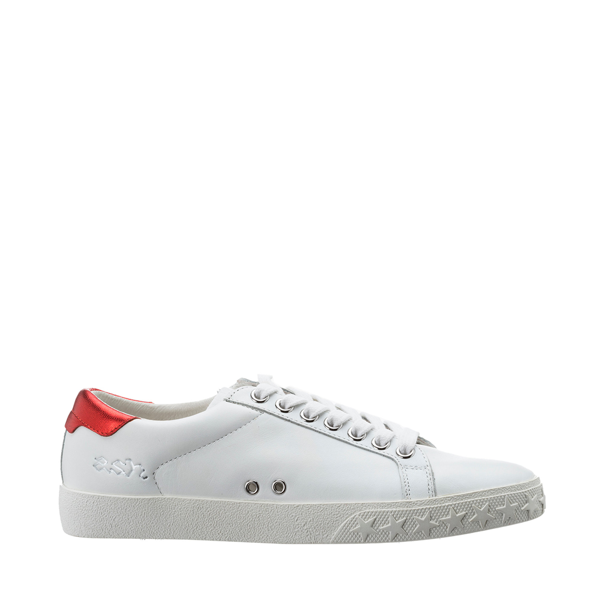 Sneakers in pelle bianche Ash vista0