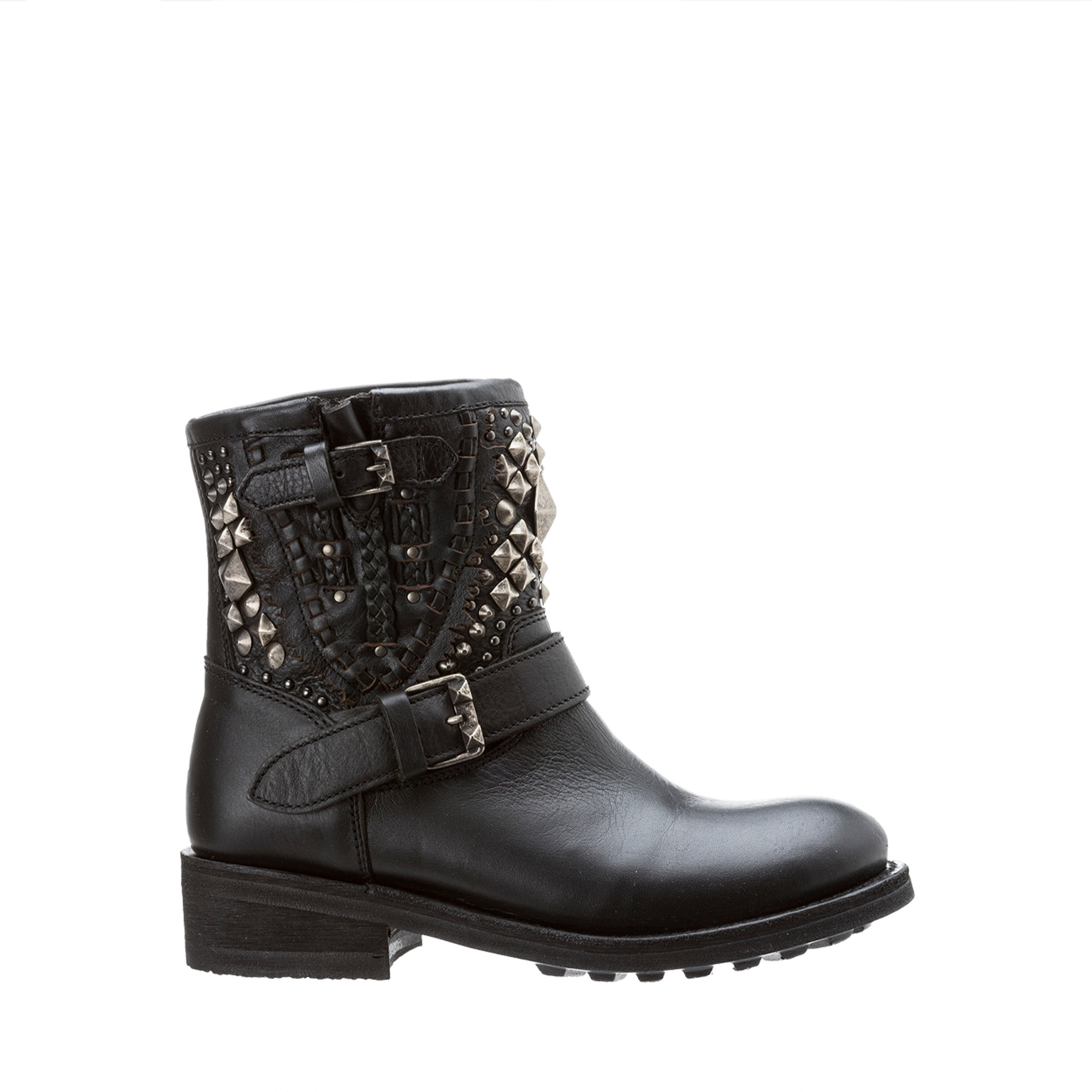 Biker con borchie neri Ash vista0
