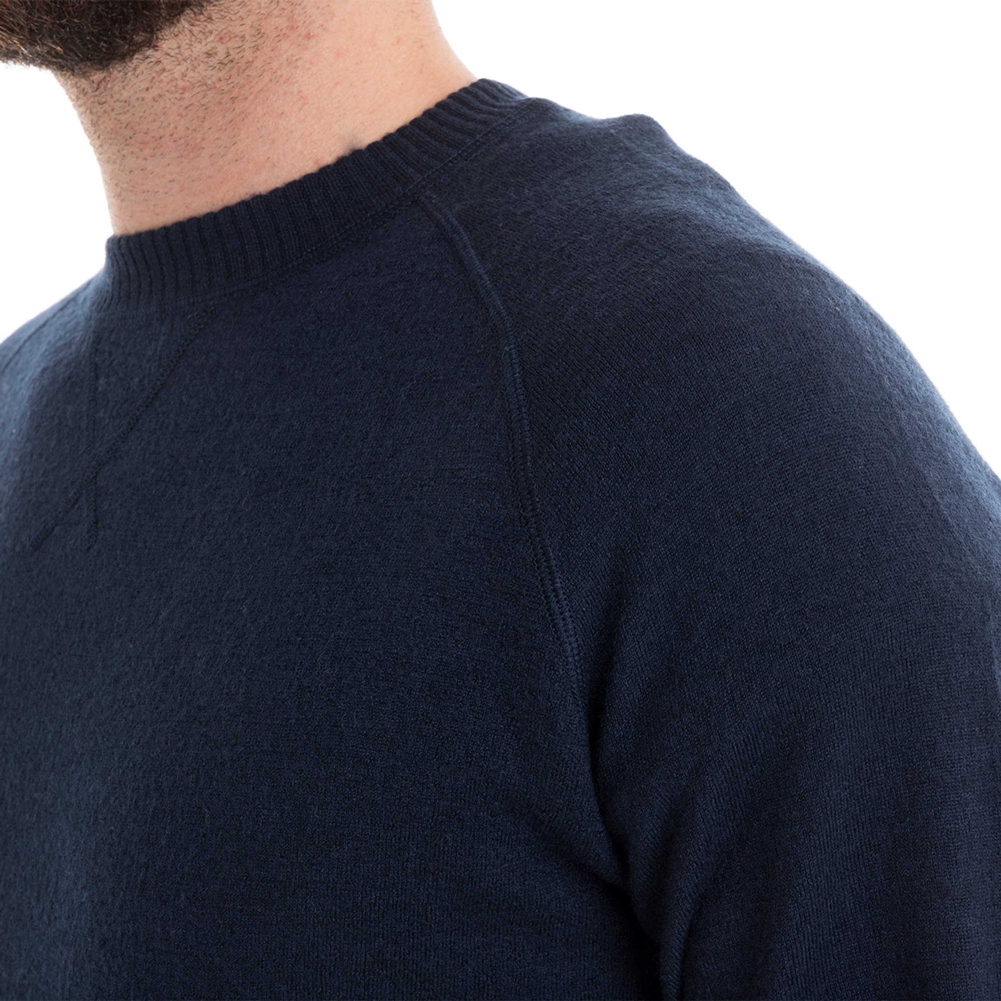 Maglia in lana blu navy Minimum vista1
