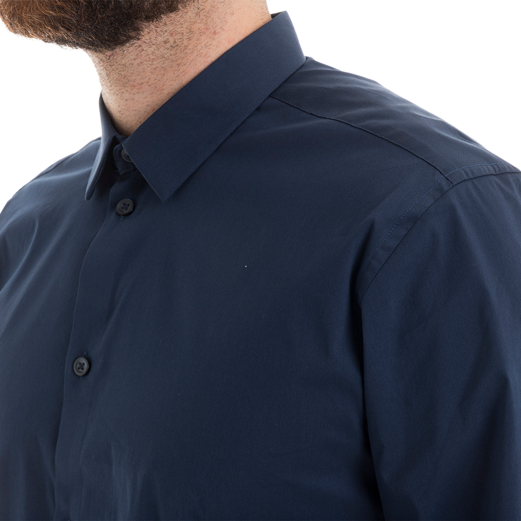 Camicia blu navy Minimum vista1