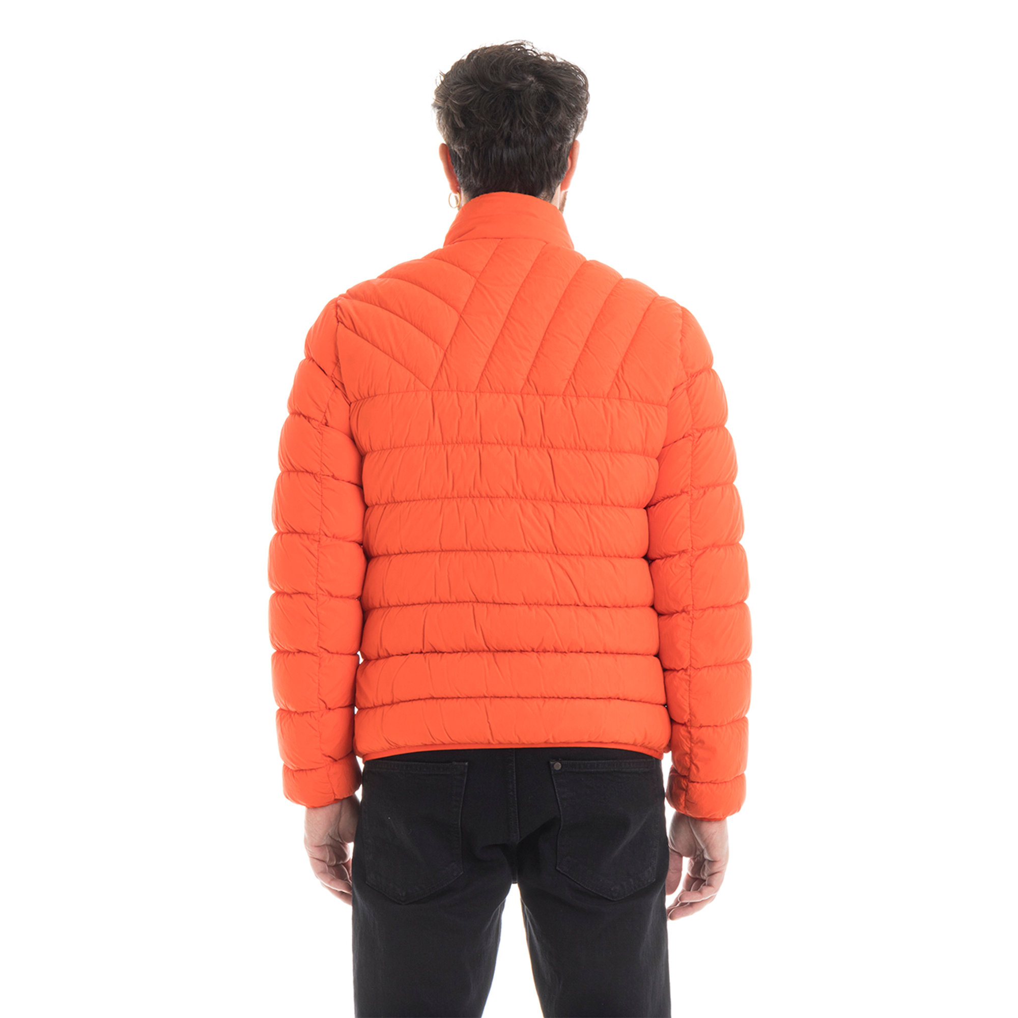Piumino arancio fluo Colmar vista3