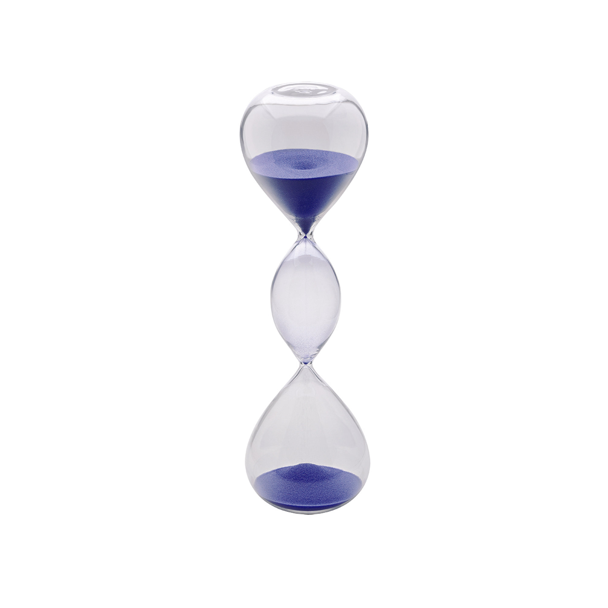 Clessidra in vetro H.35xØ10,5, porpora Bitossi  vista0