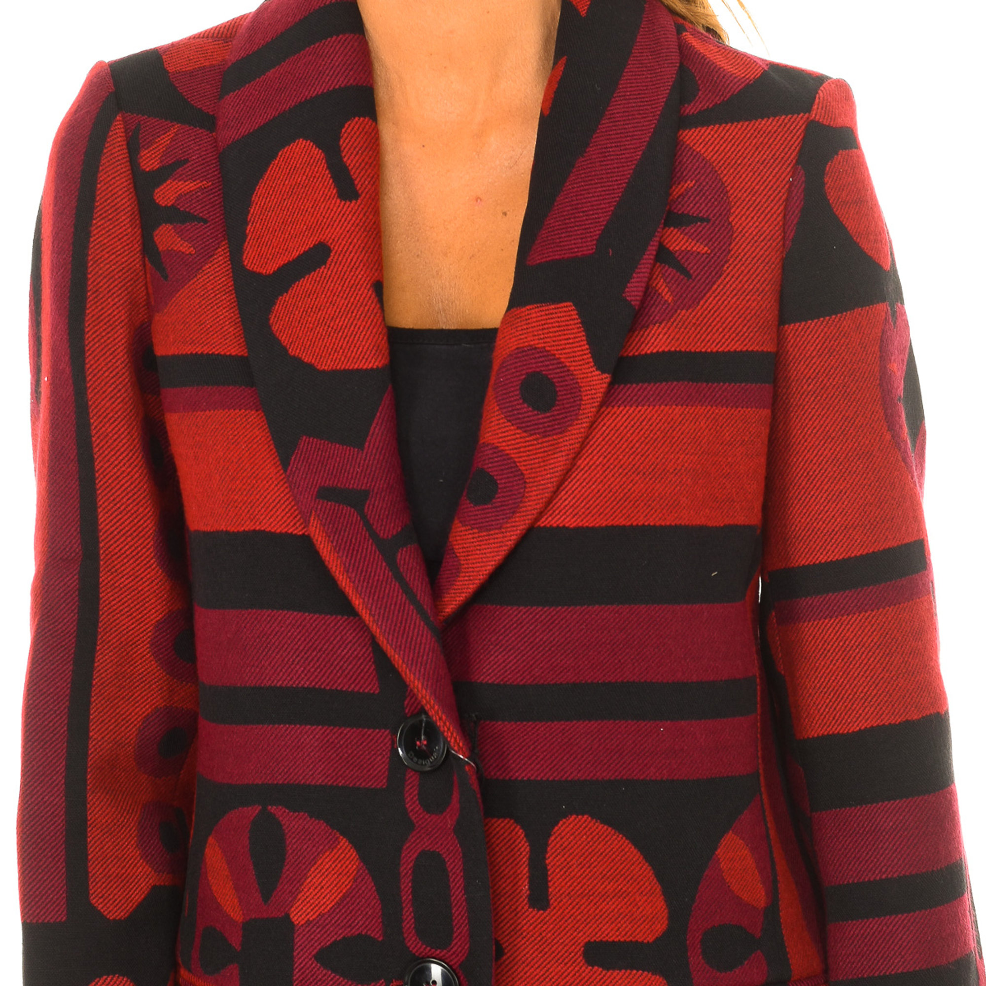Cappotto Desigual Multicolore Desigual  vista1