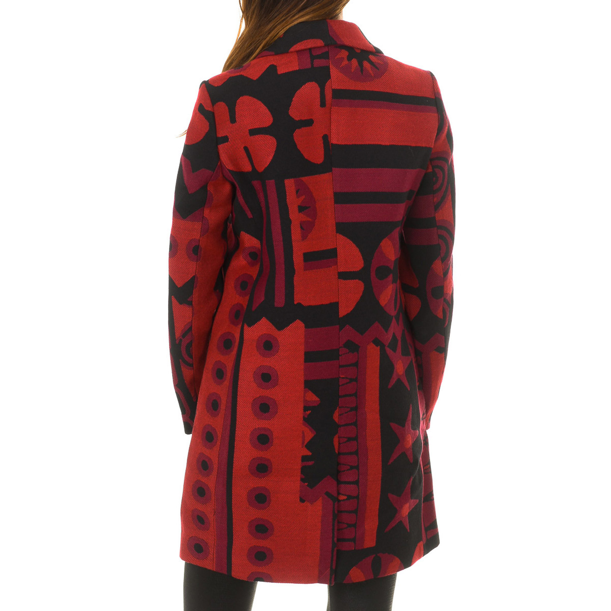 Cappotto Desigual Multicolore Desigual  vista2