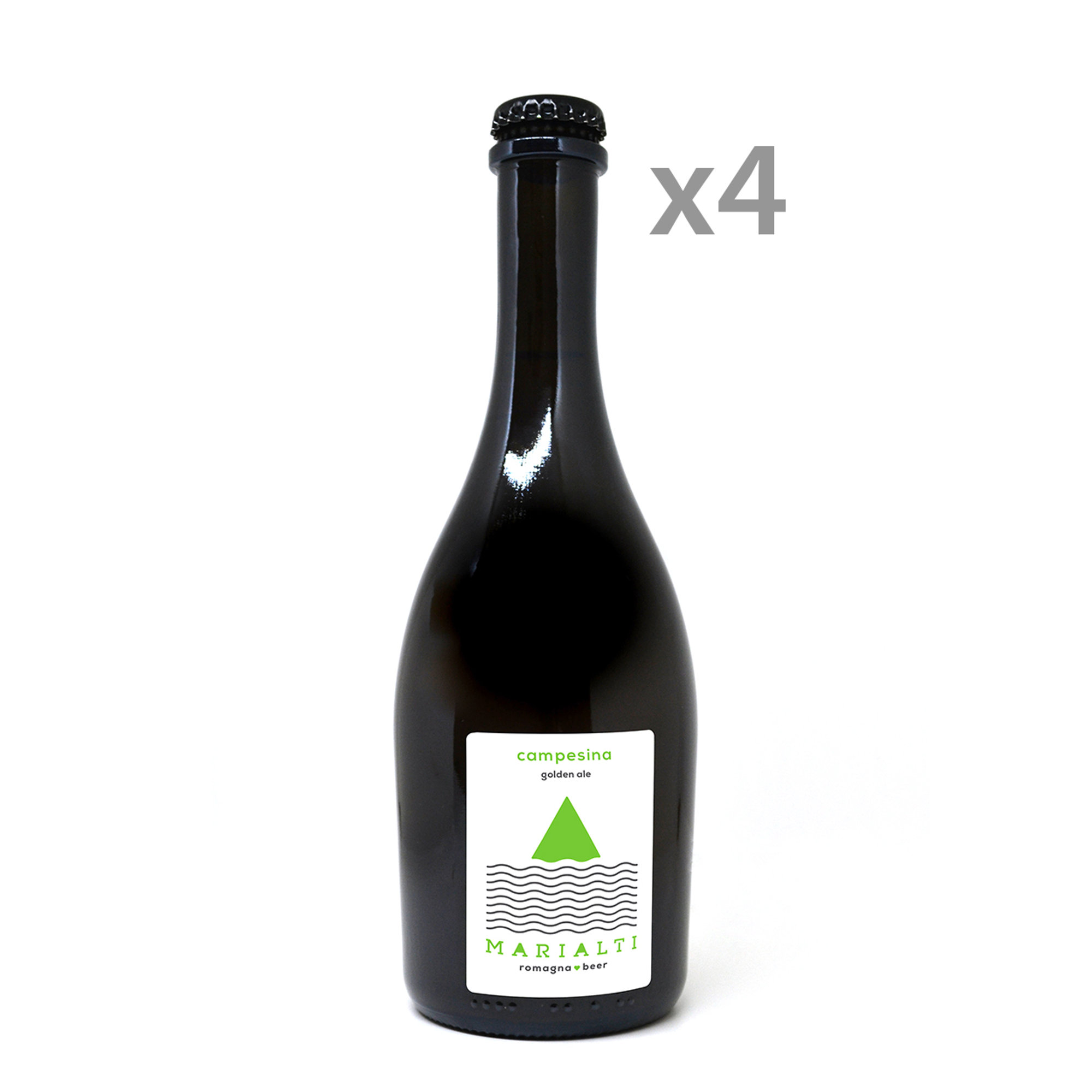 4 bottiglie -Birra Artigianale “Campesina” 50 Cl Marialti vista0